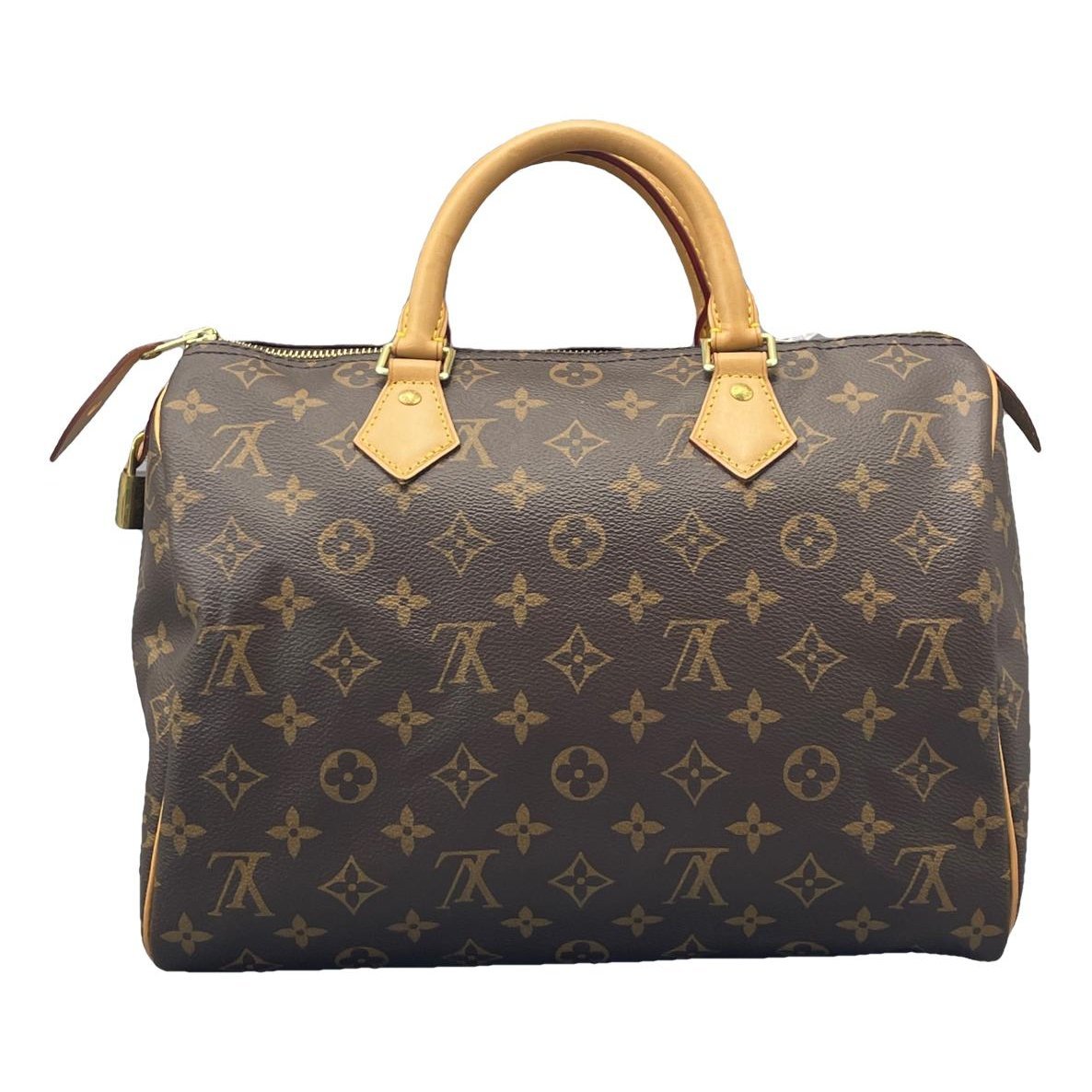 Speedy leather handbag