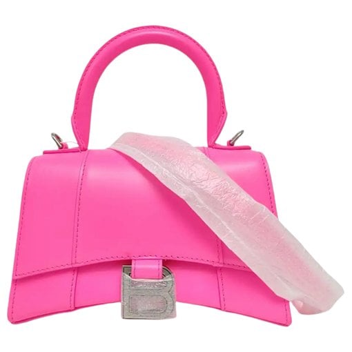 Balenciaga Hourglass leather handbag