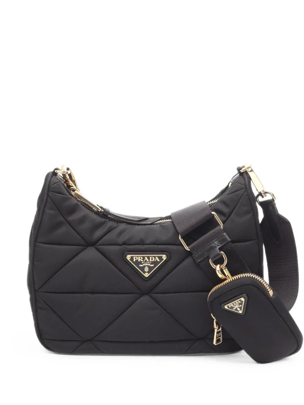 Tessuto quilted shoulder bag