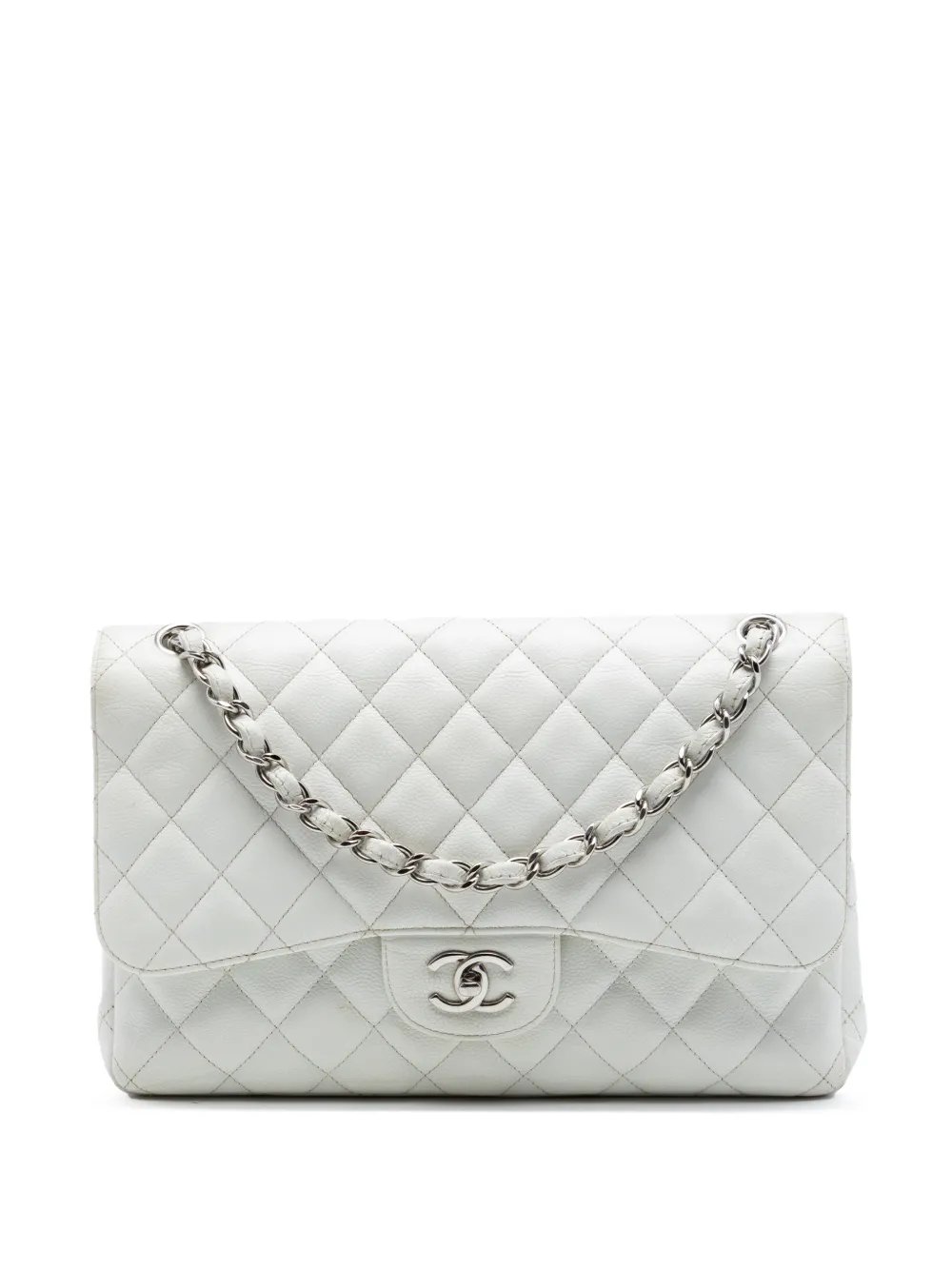 2010-2011 Jumbo Classic Caviar Double Flap shoulder bag