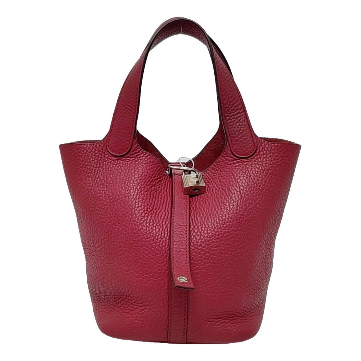 Picotin leather handbag