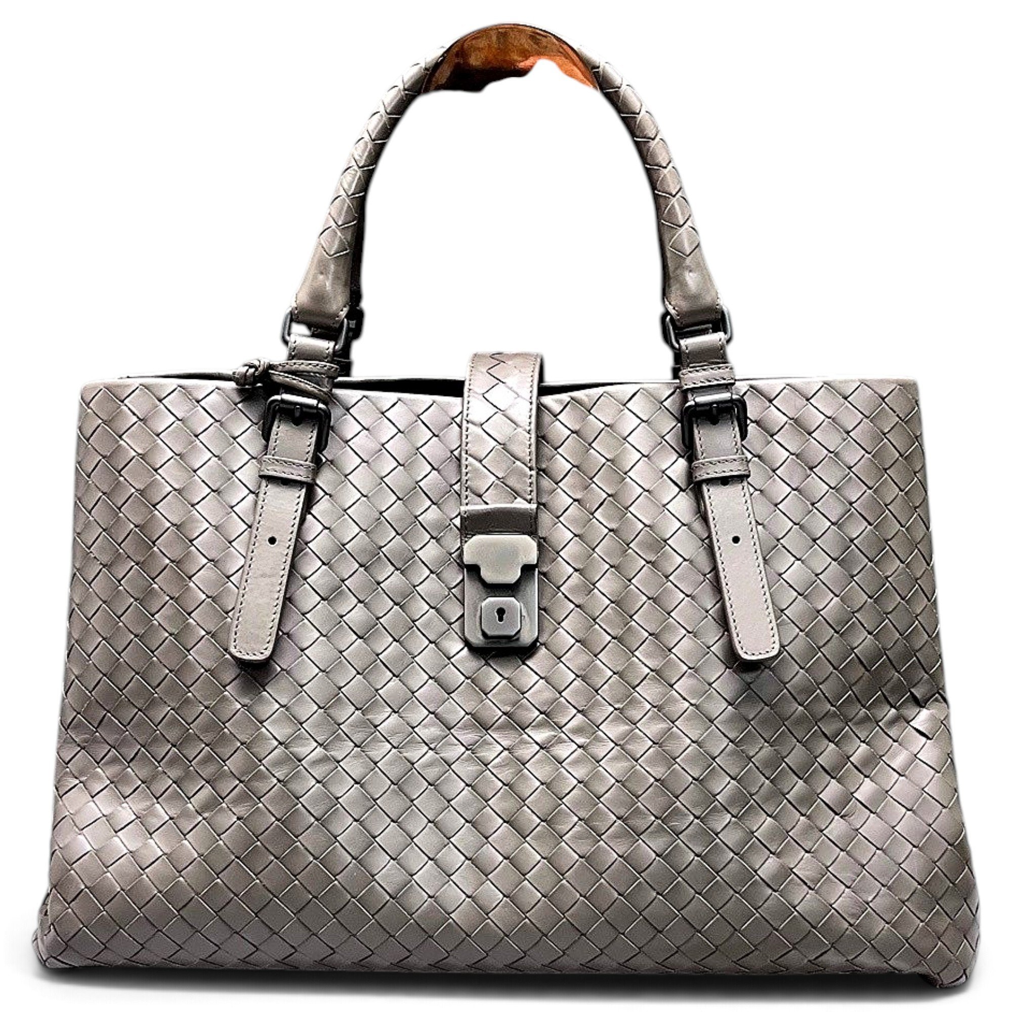 Roma leather tote