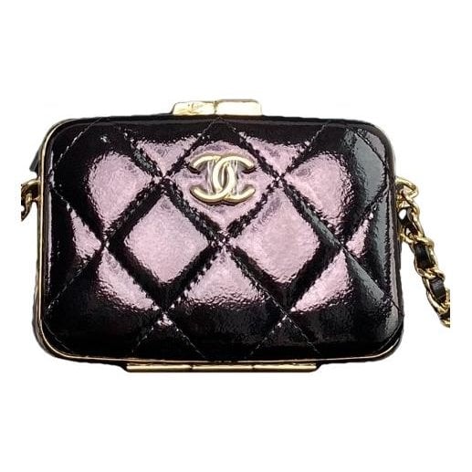 Patent leather handbag