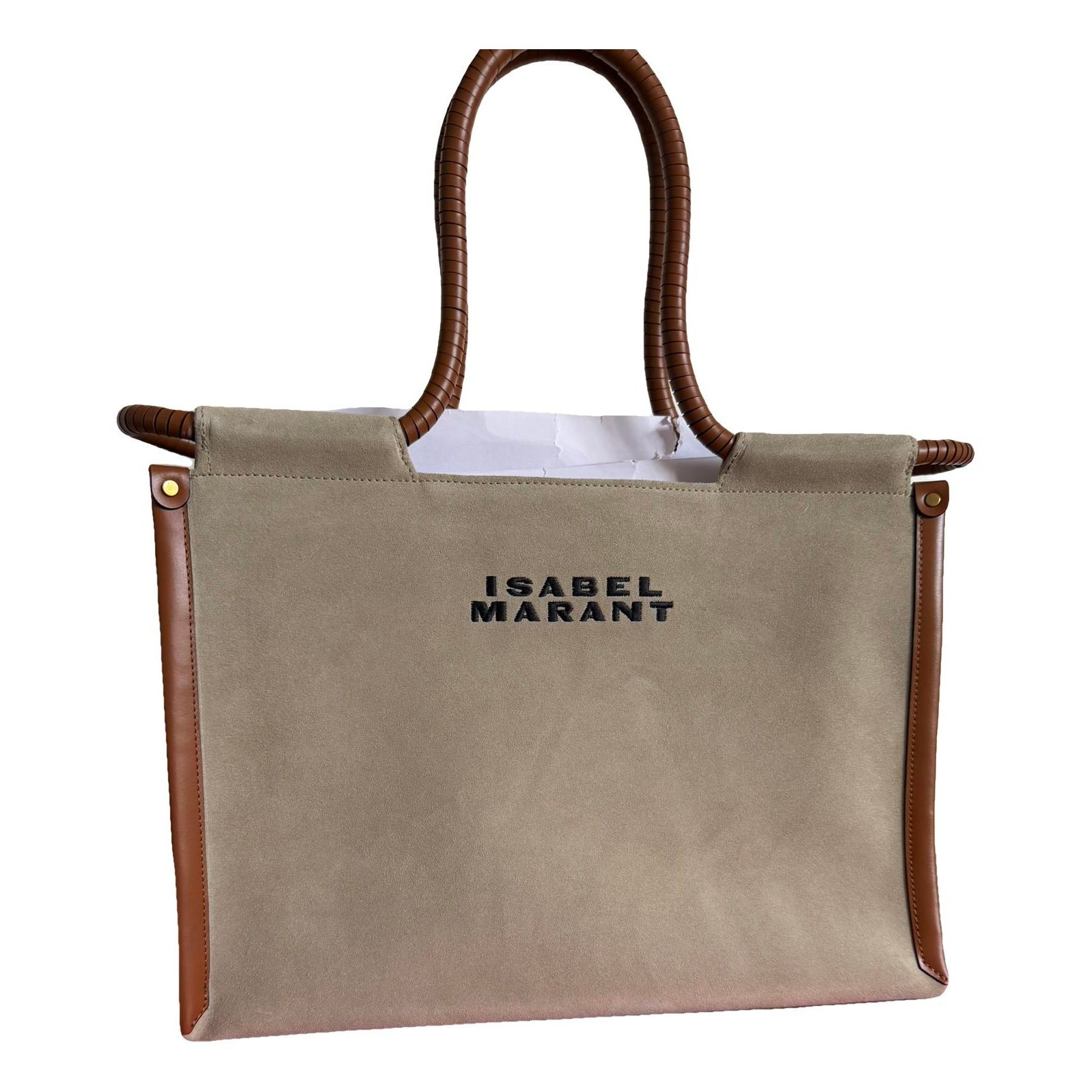 Leather handbag