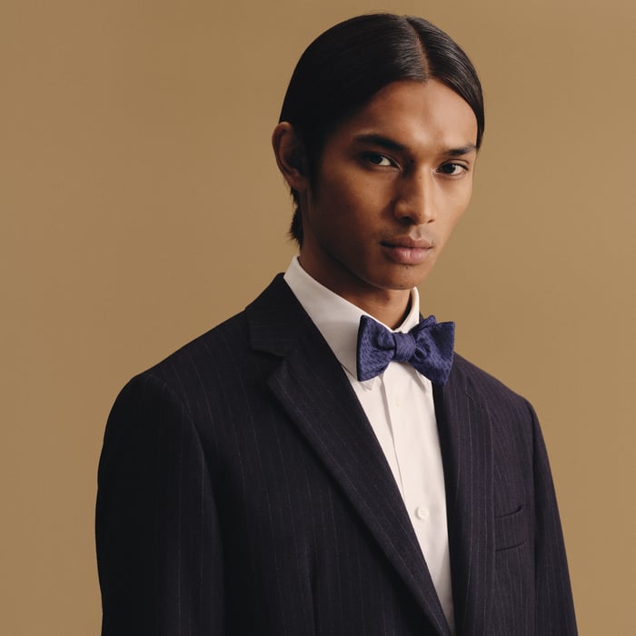 Marine H Discret Unie Bow Tie