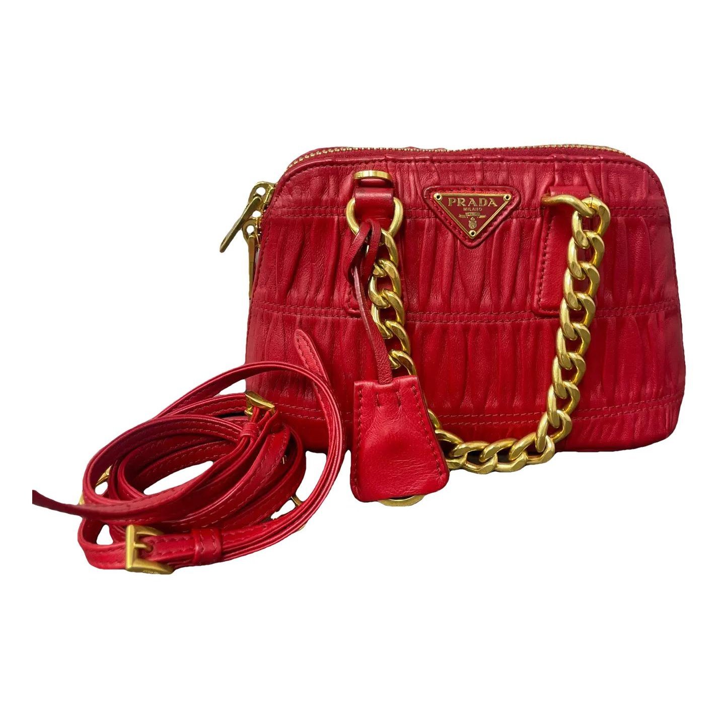 Leather crossbody bag