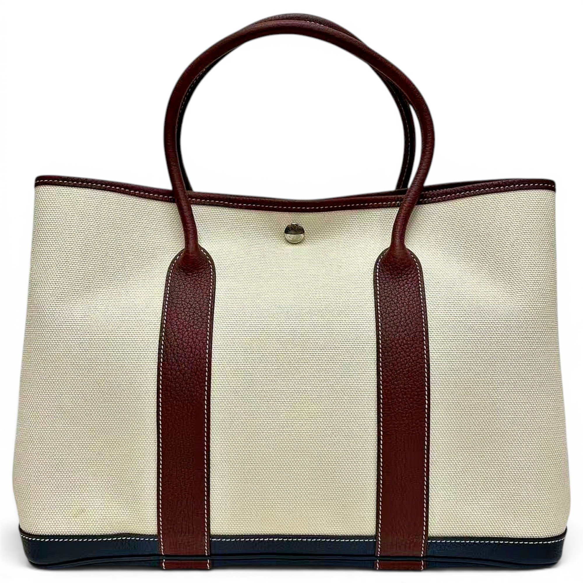Garden Party leather handbag