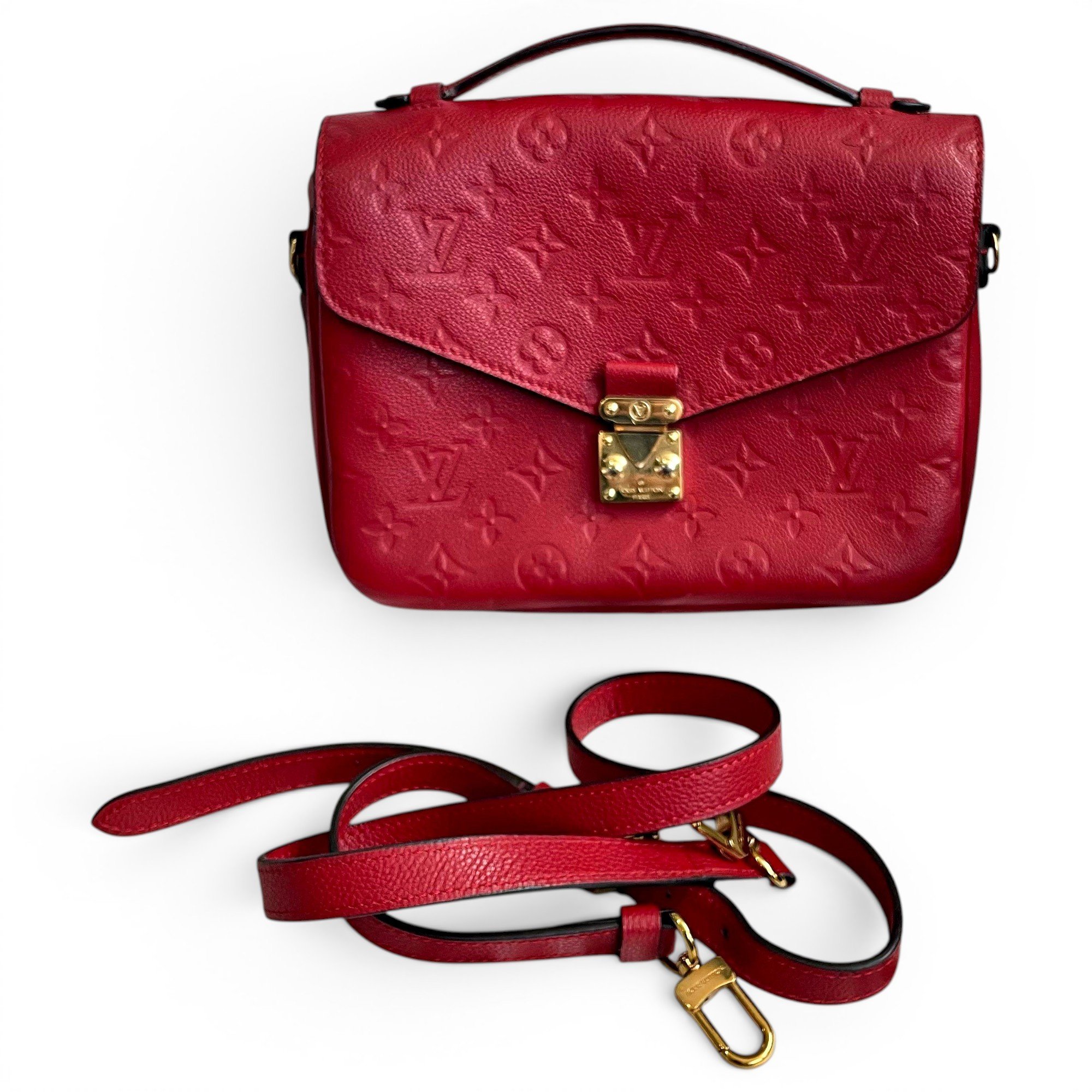 Metis leather handbag