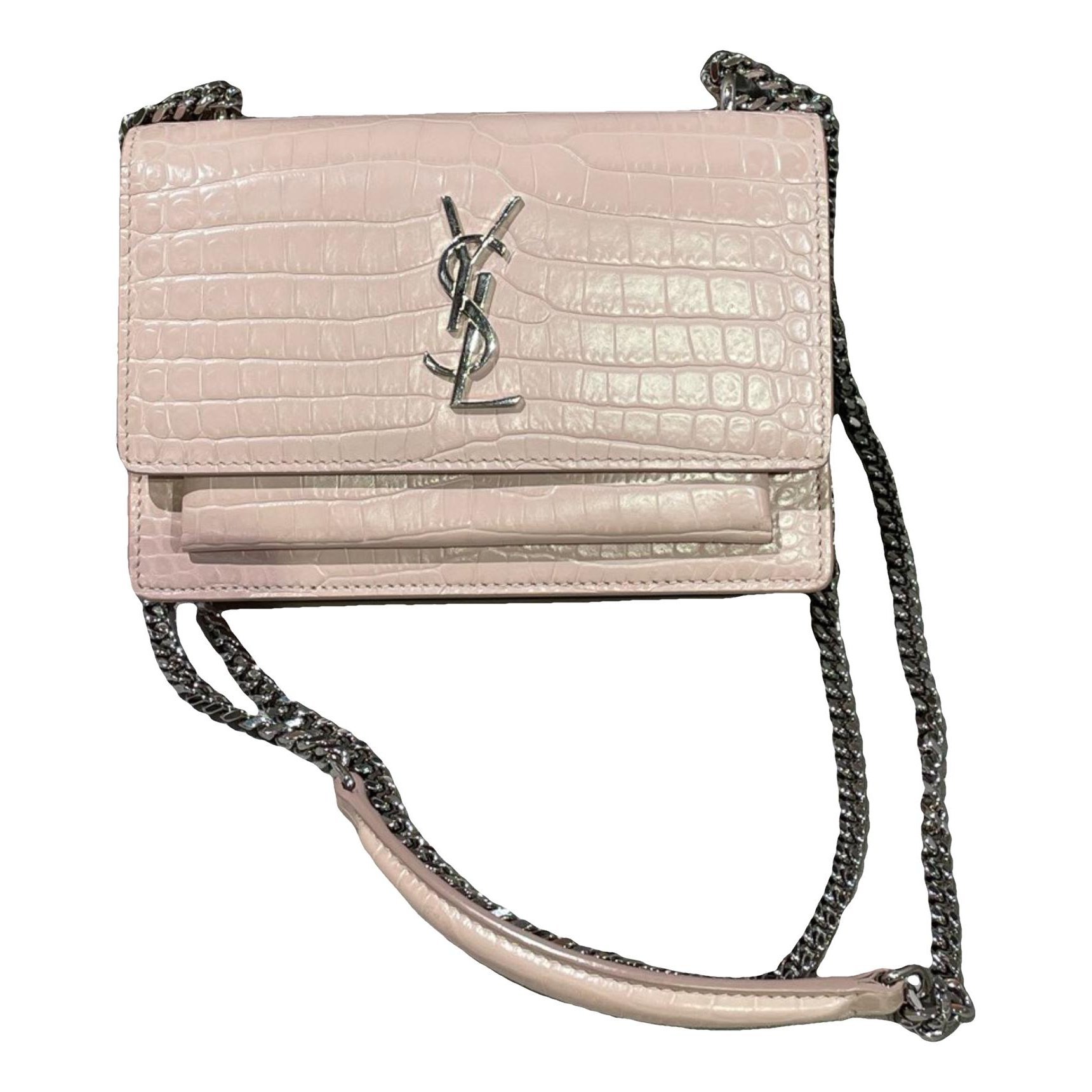 Sunset leather handbag
