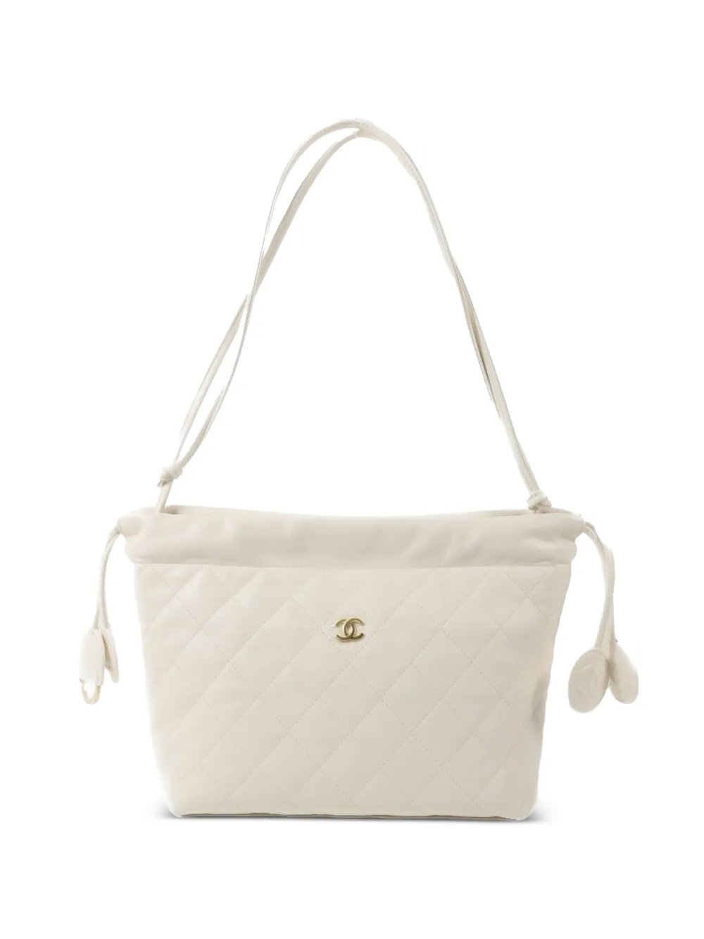 quilted CC shoulder bag