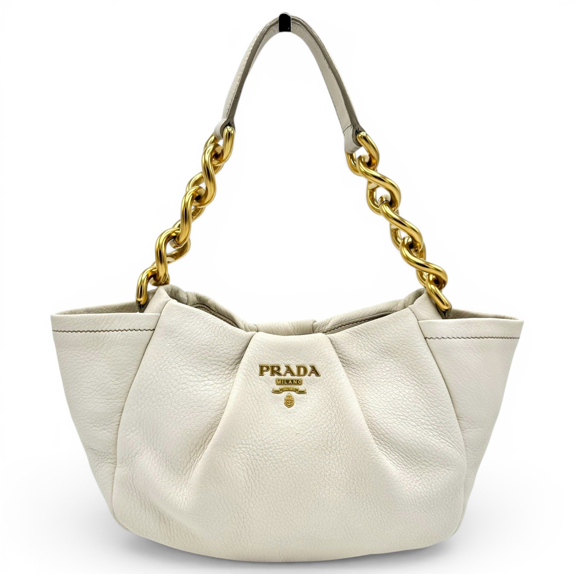 Leather handbag
