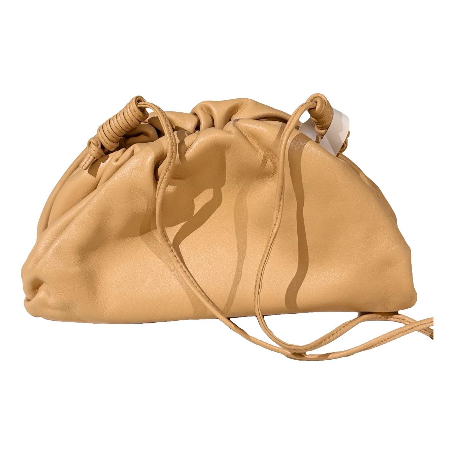 Pouch leather handbag