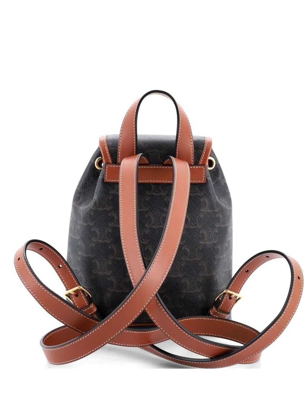 Folco Triomphe Coated Canvas Mini backpack