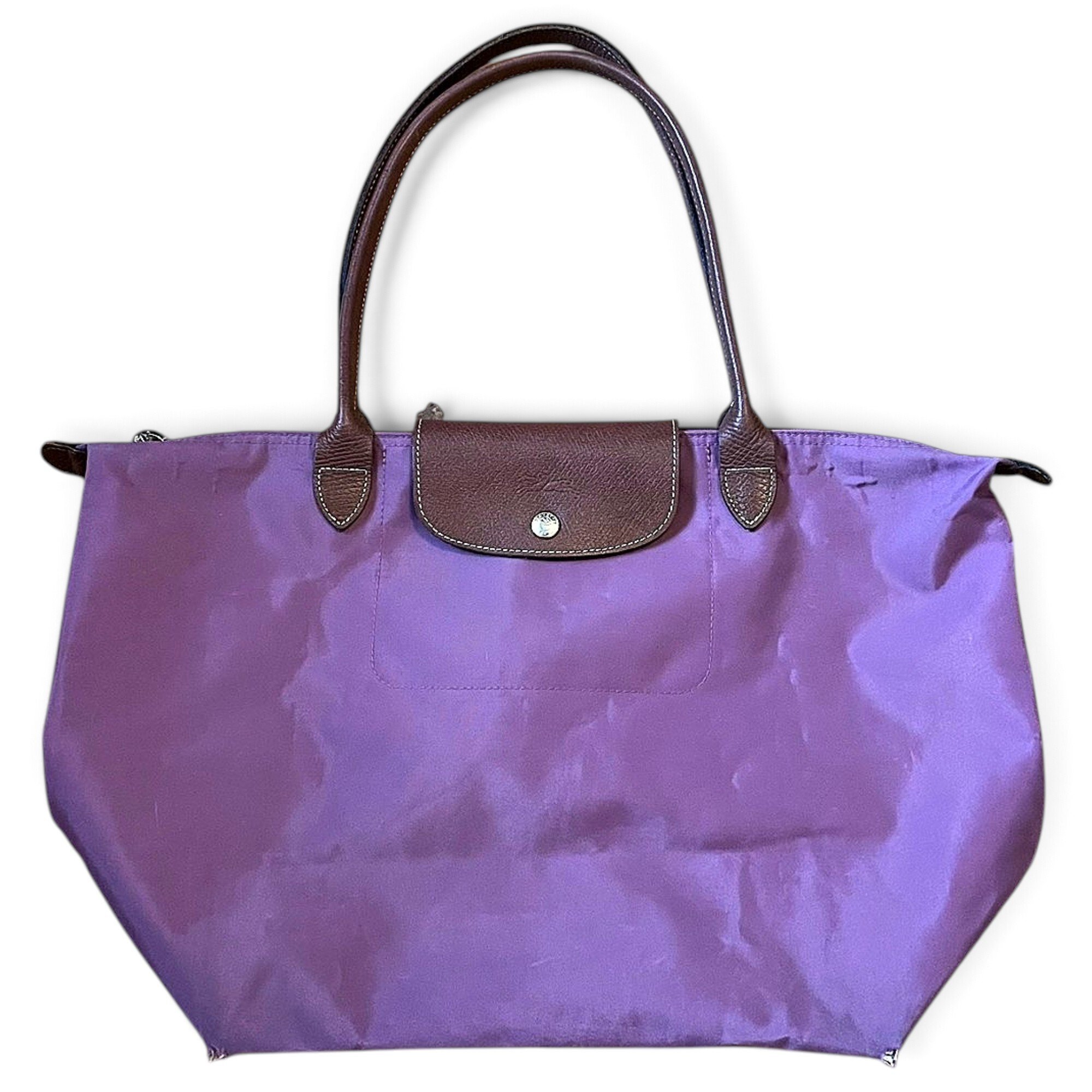Pliage leather handbag