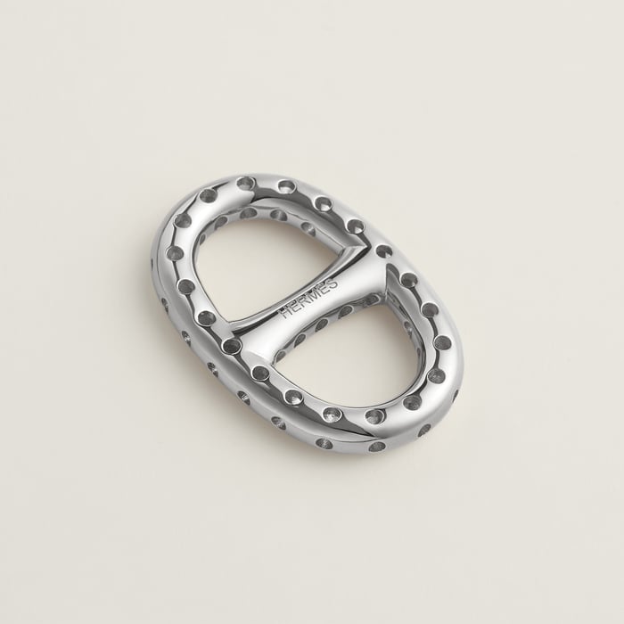 Palladié Mini Chaine d'Ancre Perforee Twilly Ring