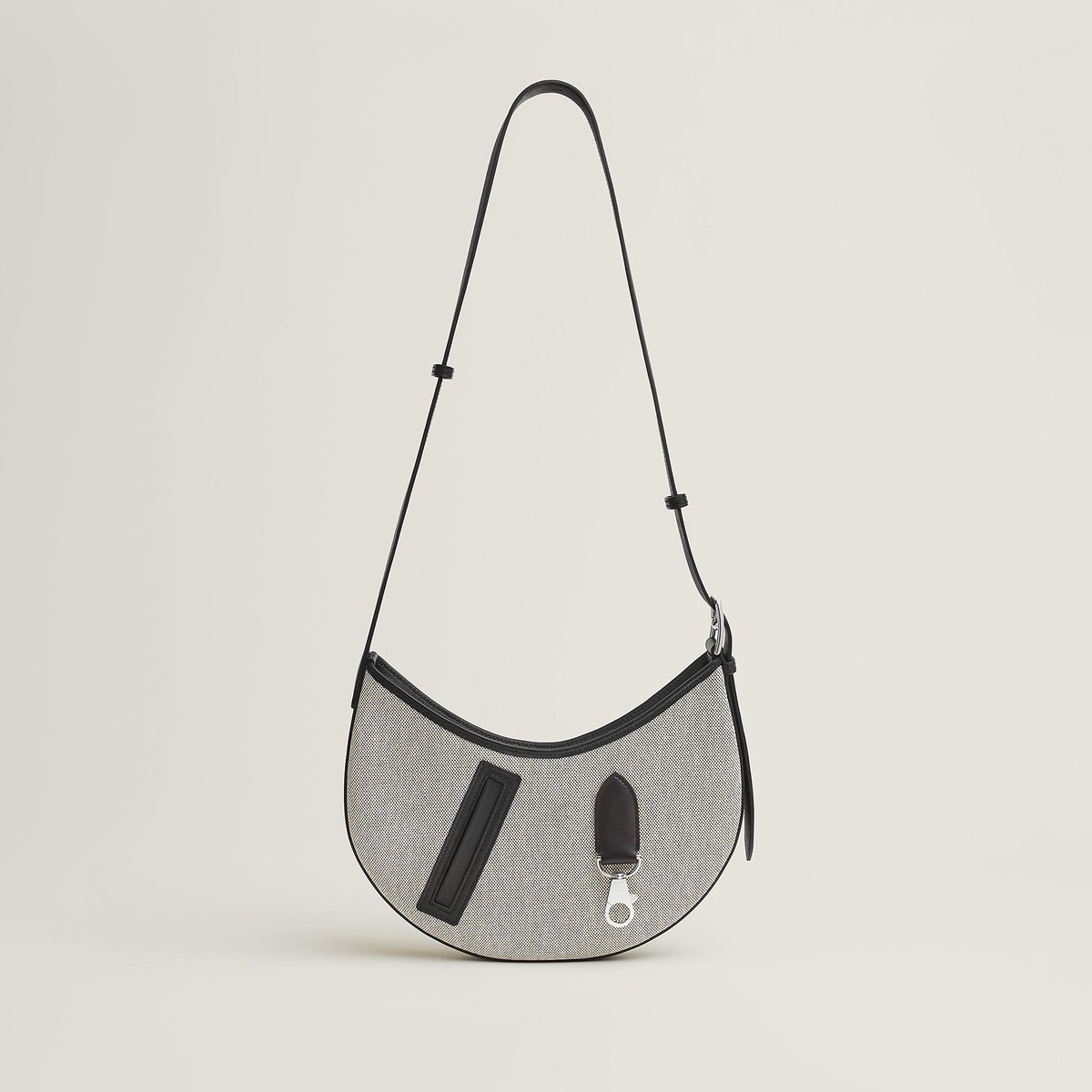 P'Tit Arcon Toile & Cuir肩背包