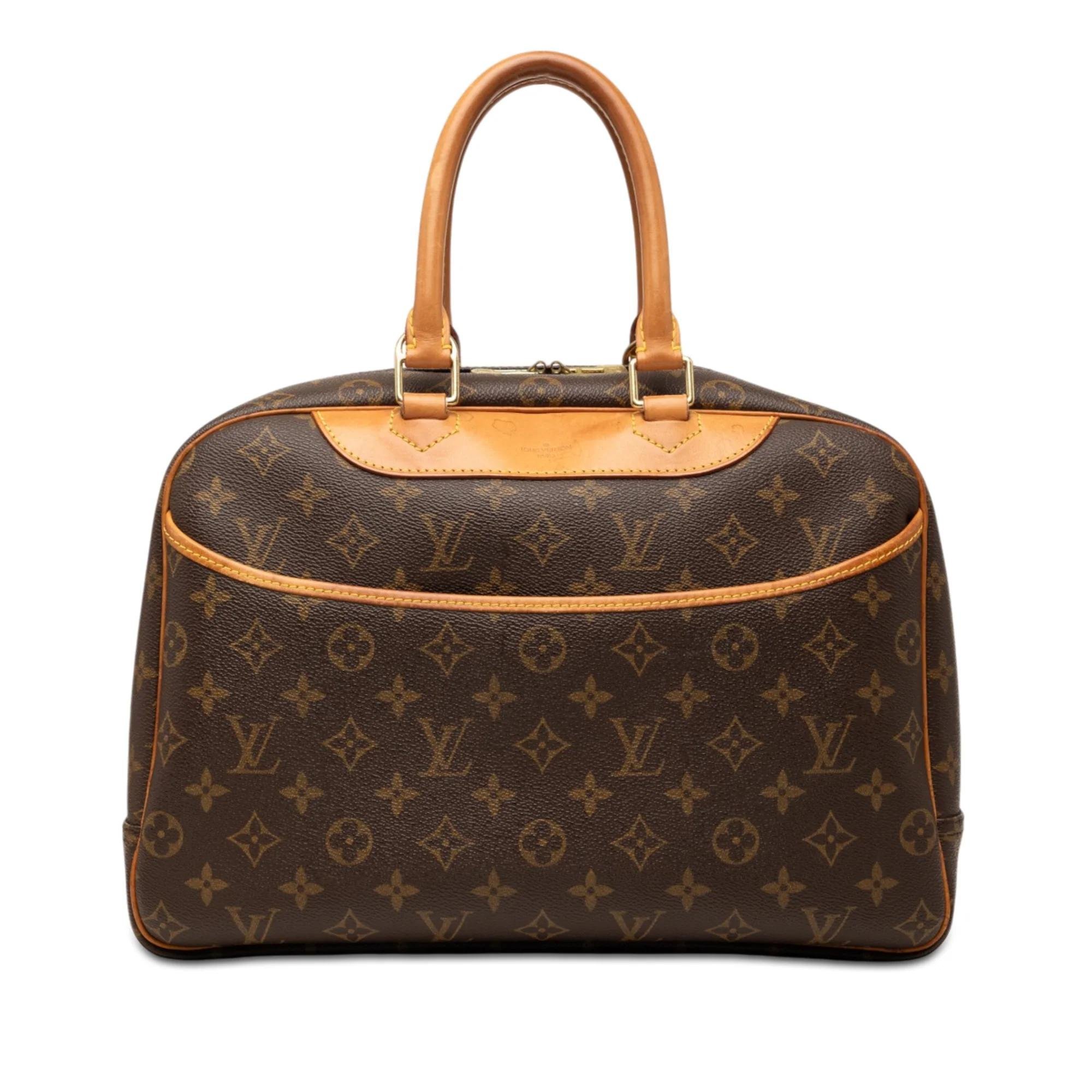 Deauville leather handbag