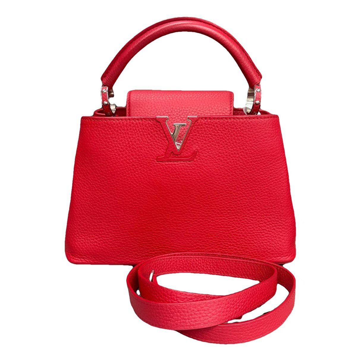 Capucines leather handbag