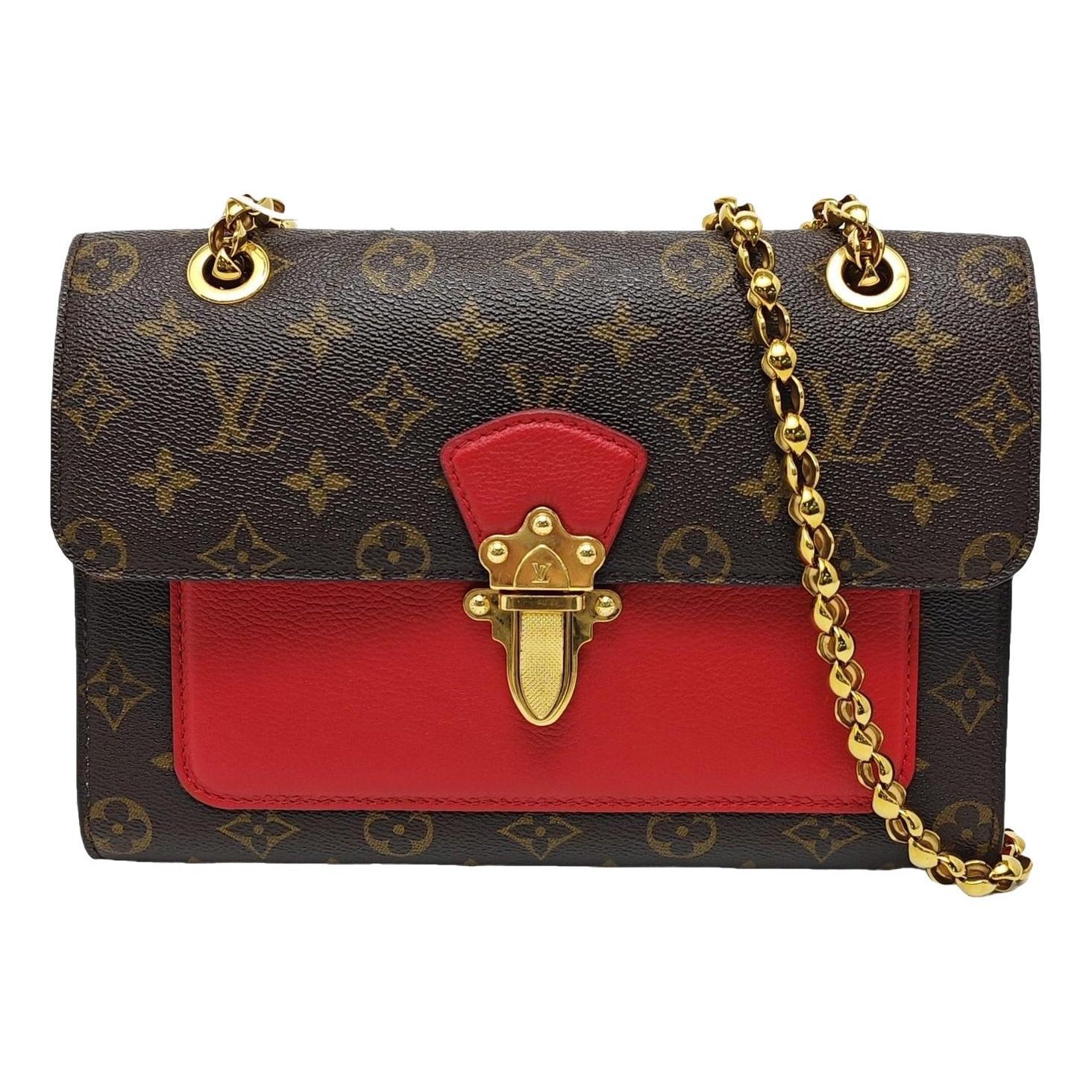 Victoire leather handbag
