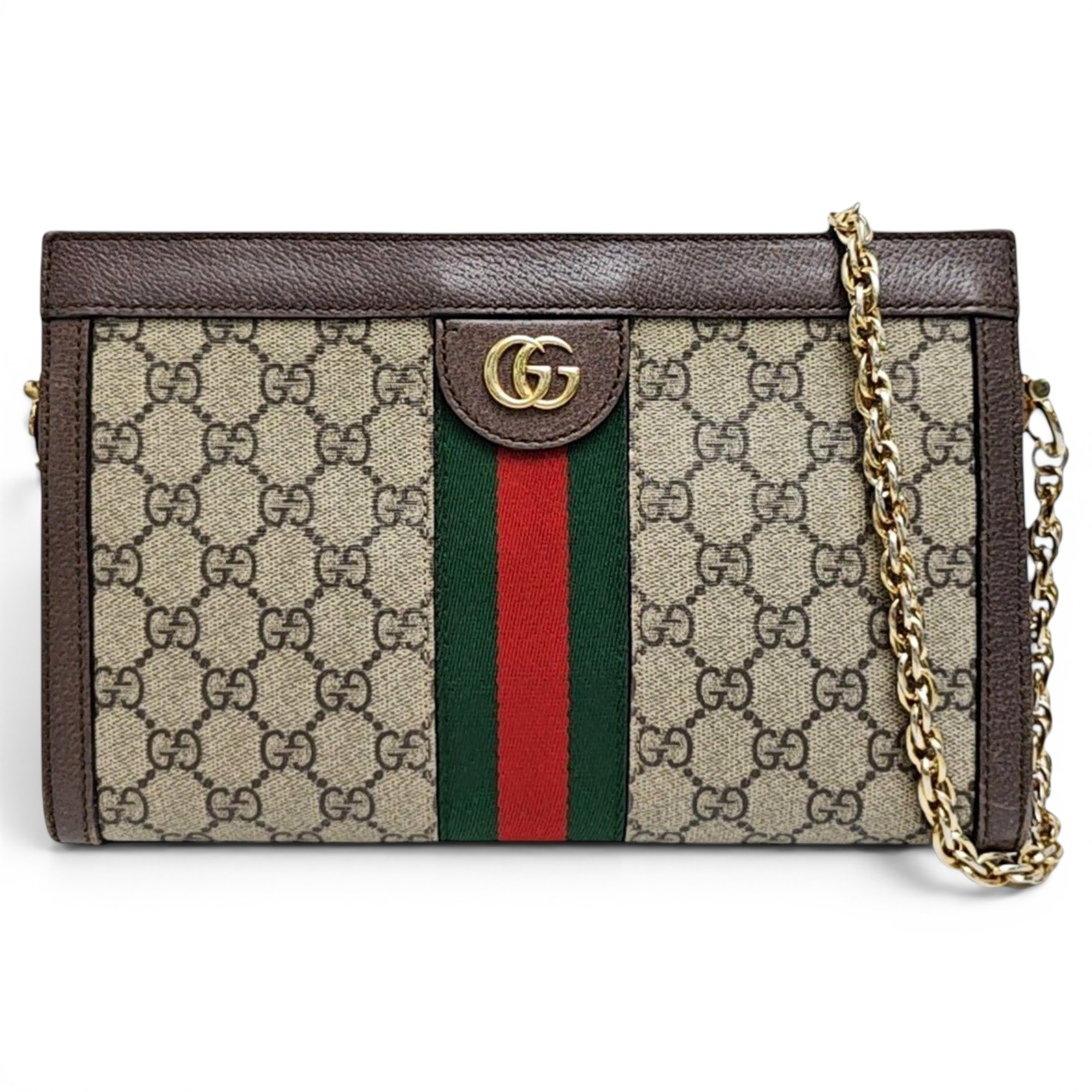 Ophidia leather handbag