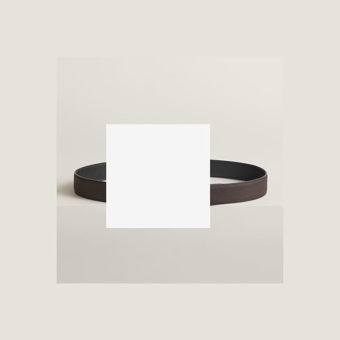 Royal Belt Buckle & Reversible Leather Strap 32 MM