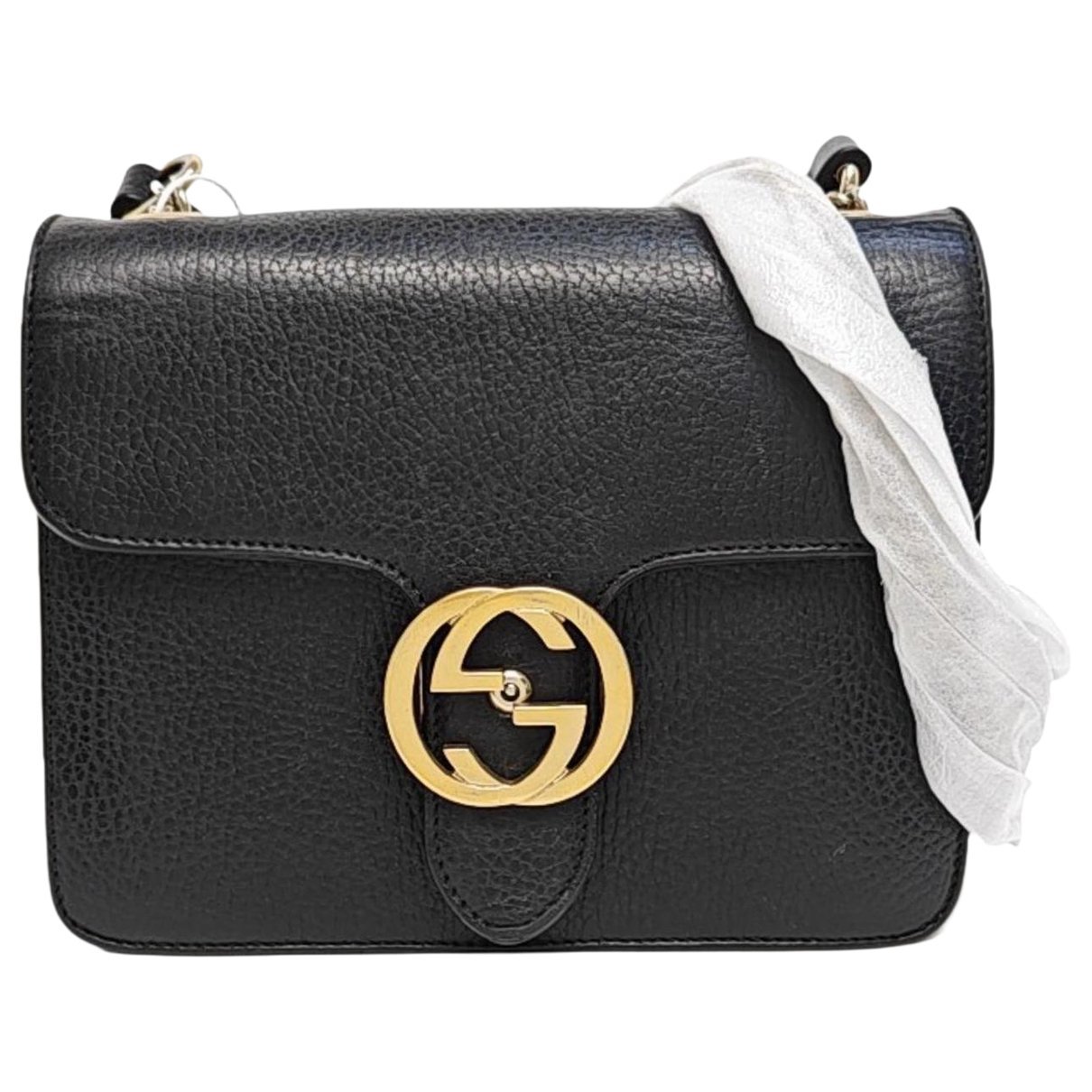 Leather crossbody bag
