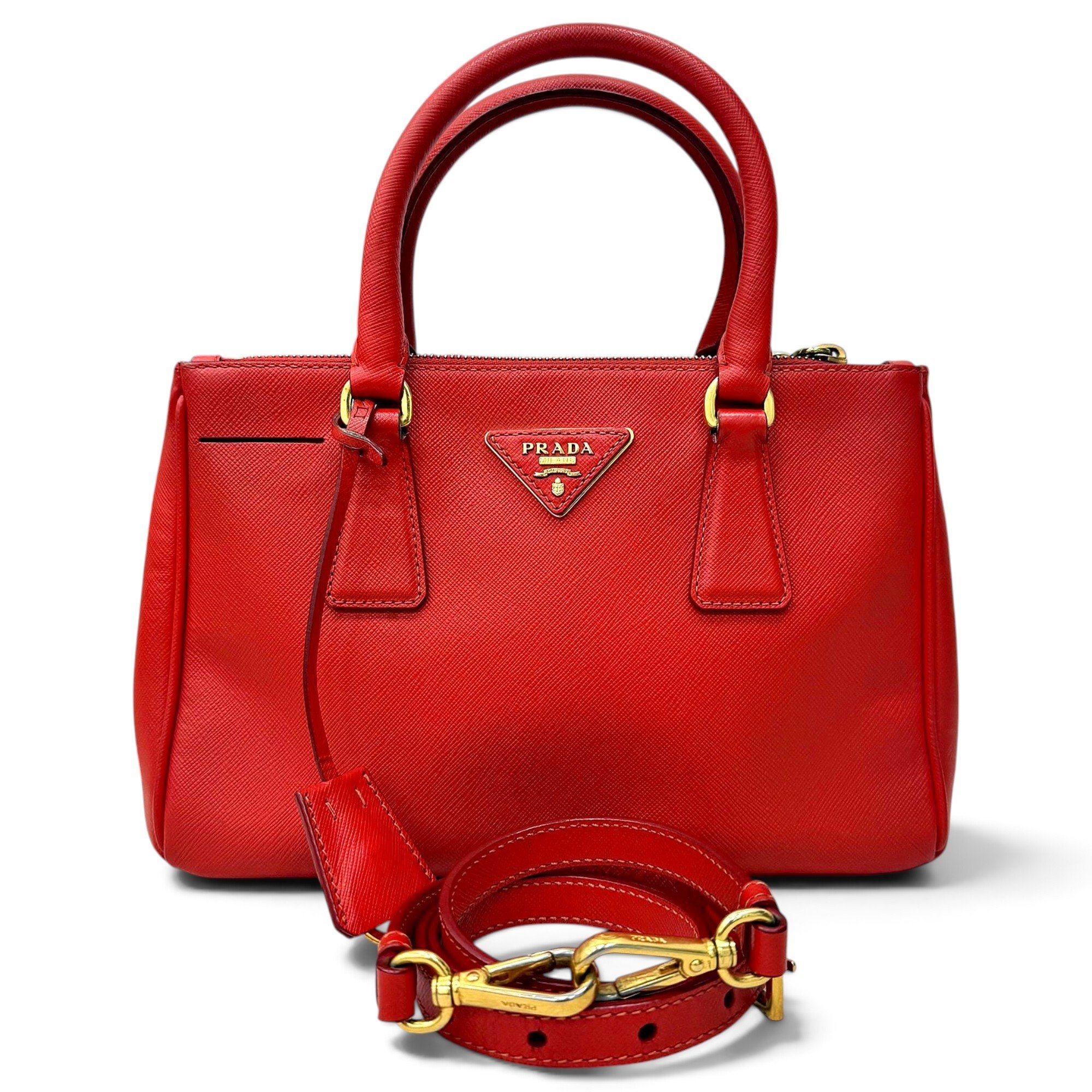 Galleria leather handbag