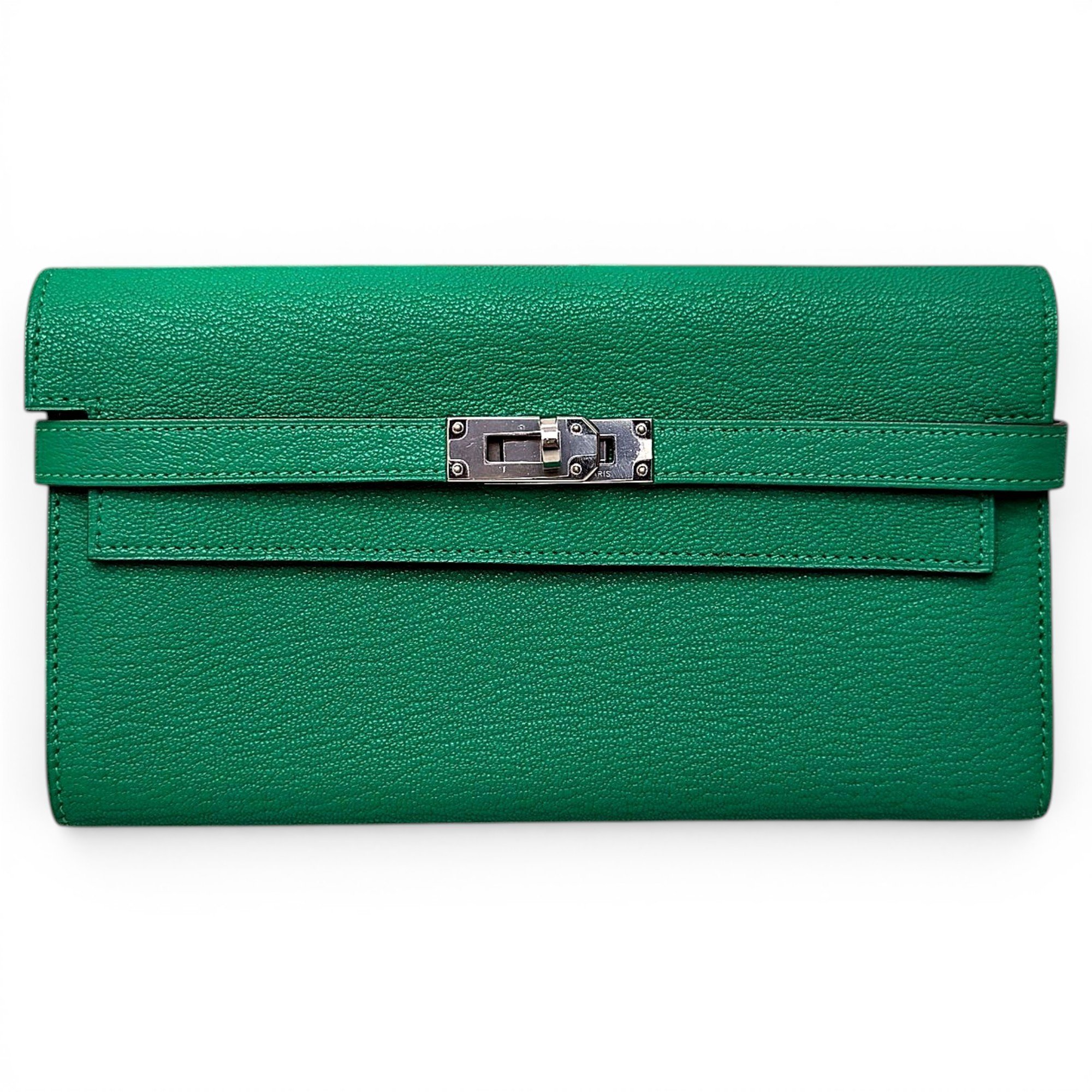 Kelly to go leather clutch bag