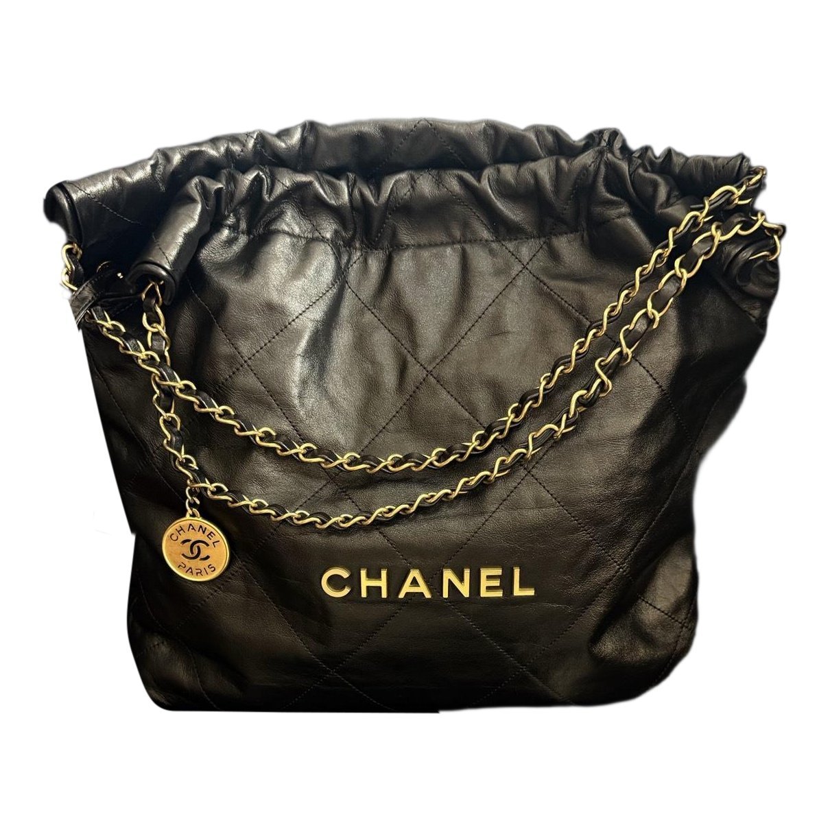 Chanel 22 leather handbag