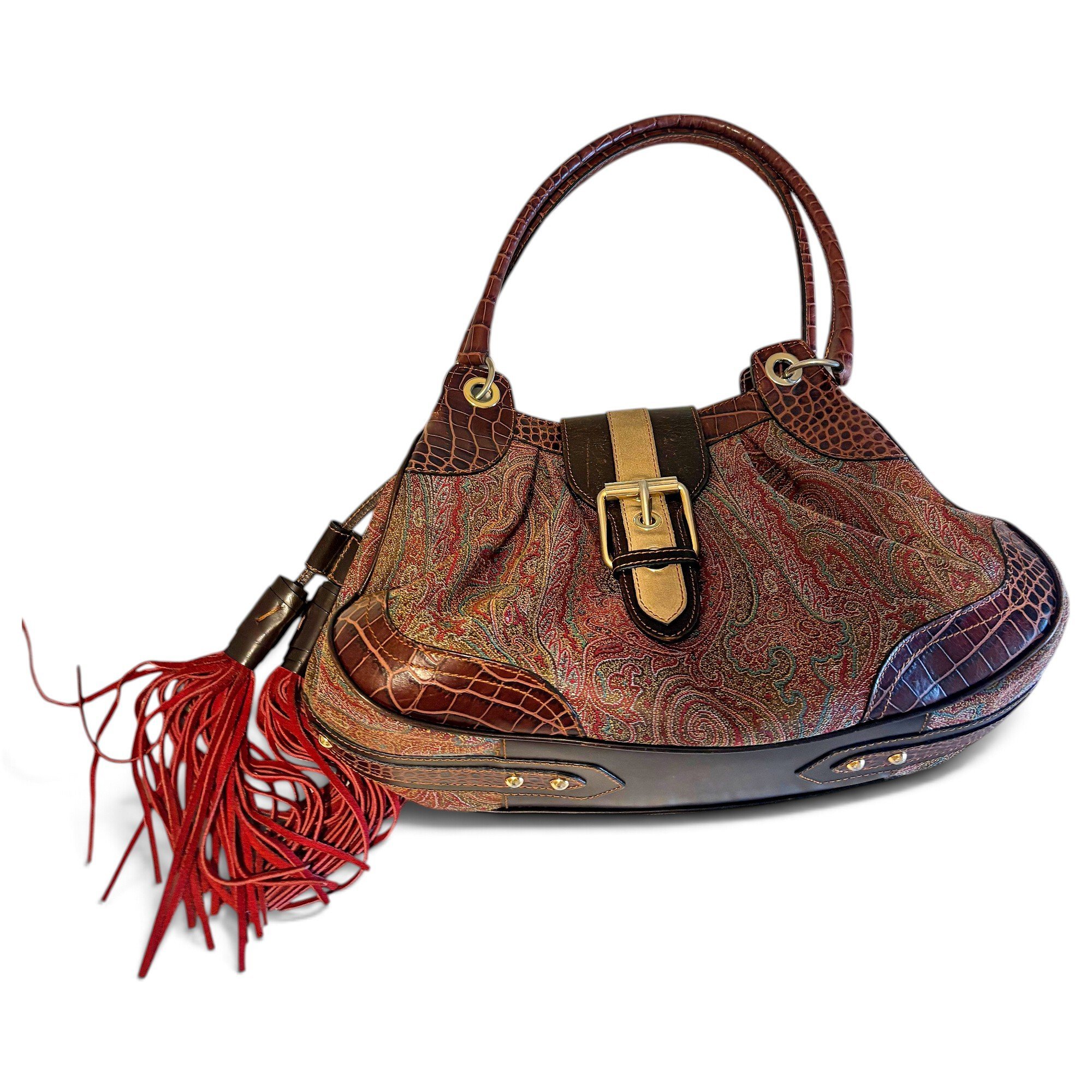 Leather handbag