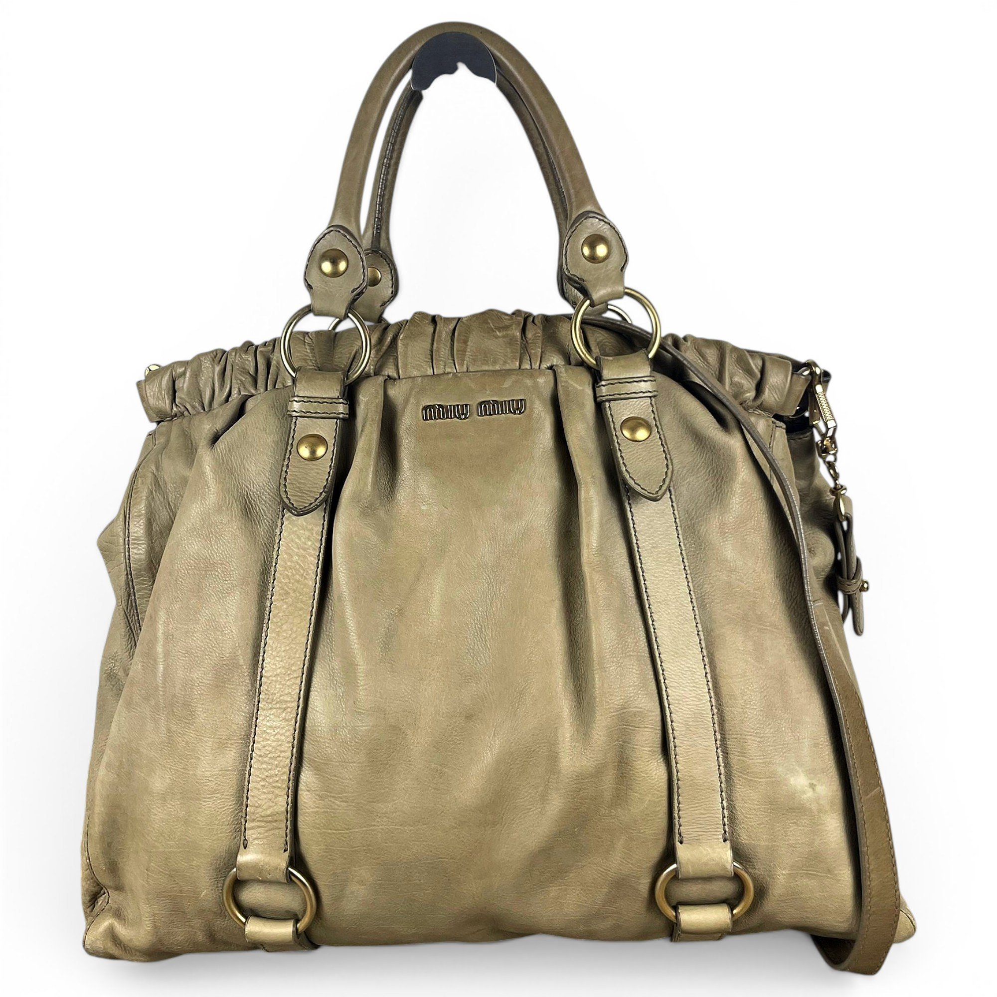 Vitello leather handbag