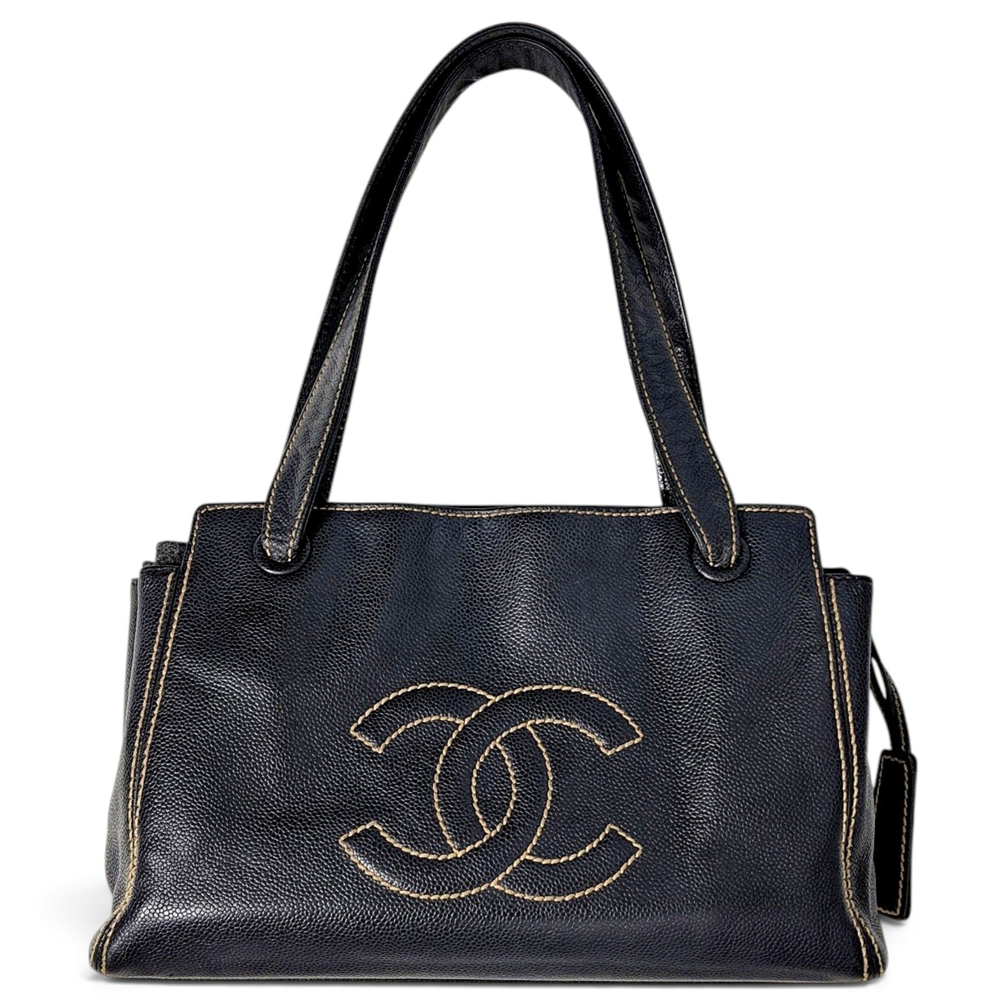 Leather handbag