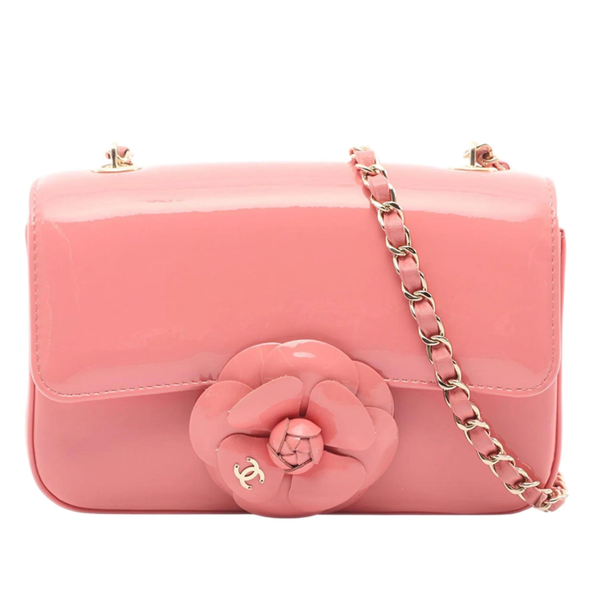 Patent leather handbag