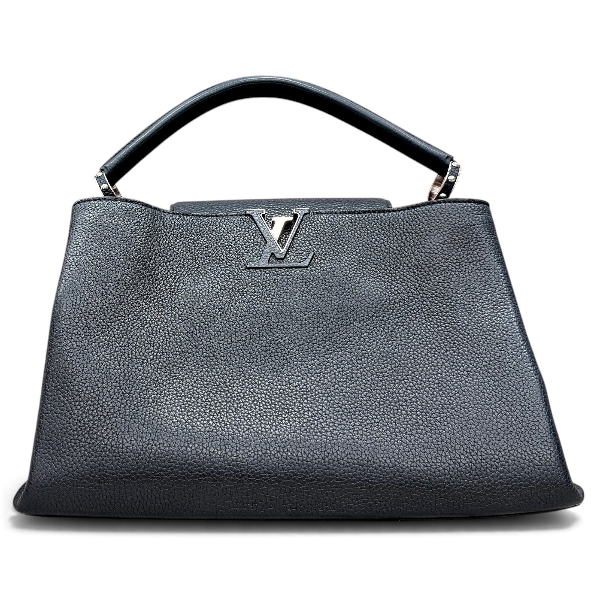 Capucines leather handbag