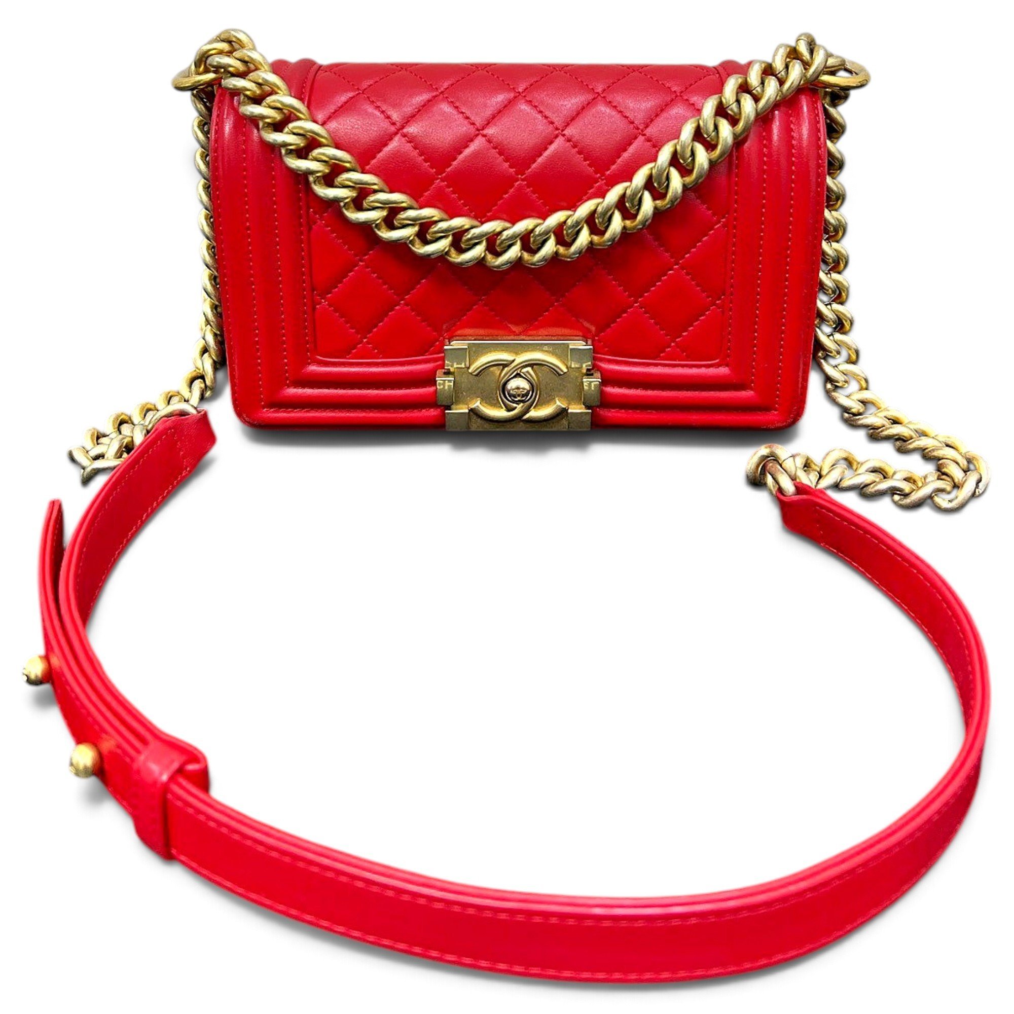 Boy leather handbag