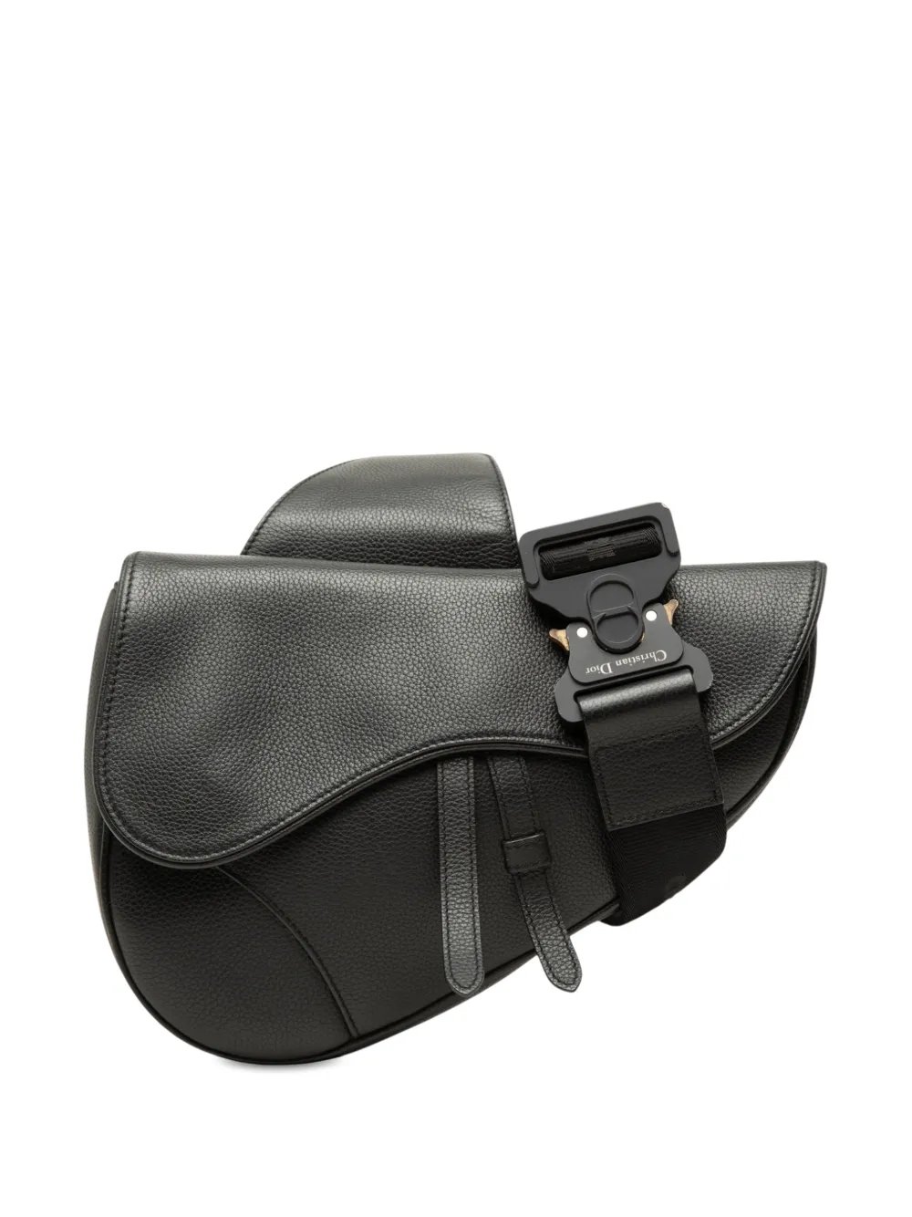 Dior 2019 Grained Calfskin Saddle crossbody bag