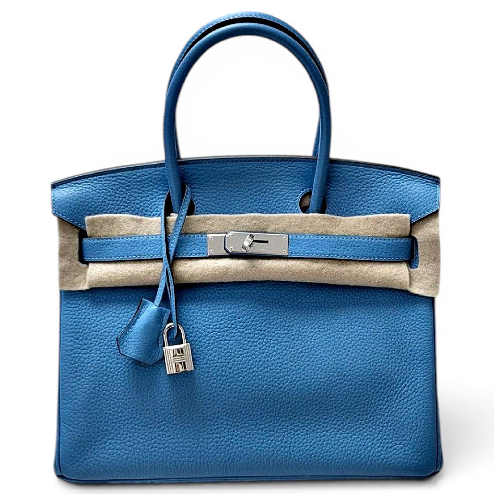 Birkin 30 leather handbag
