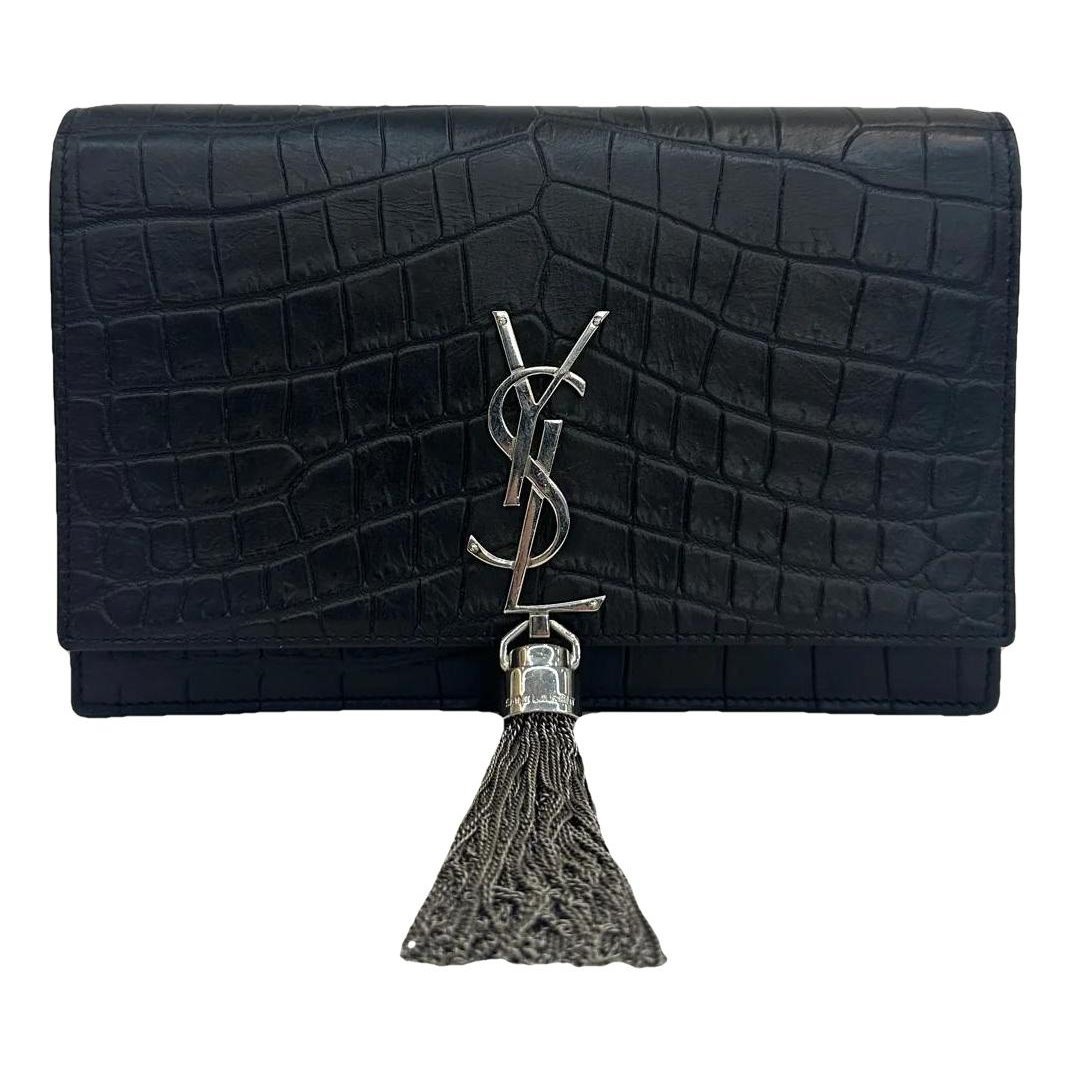 Pompom Kate leather crossbody bag