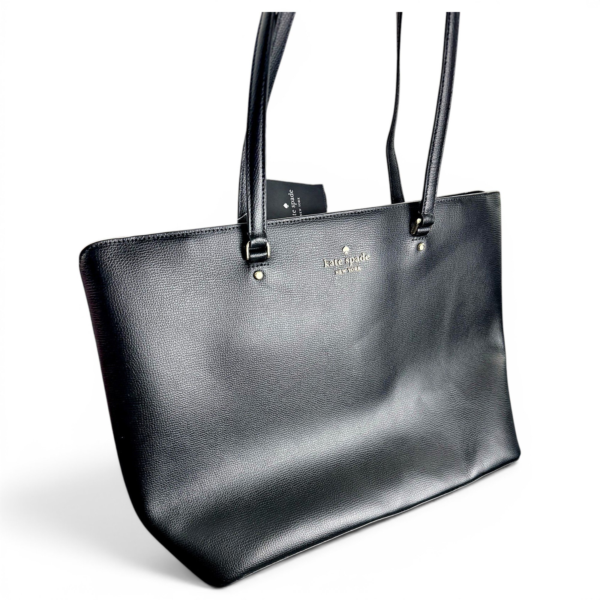 Leather tote