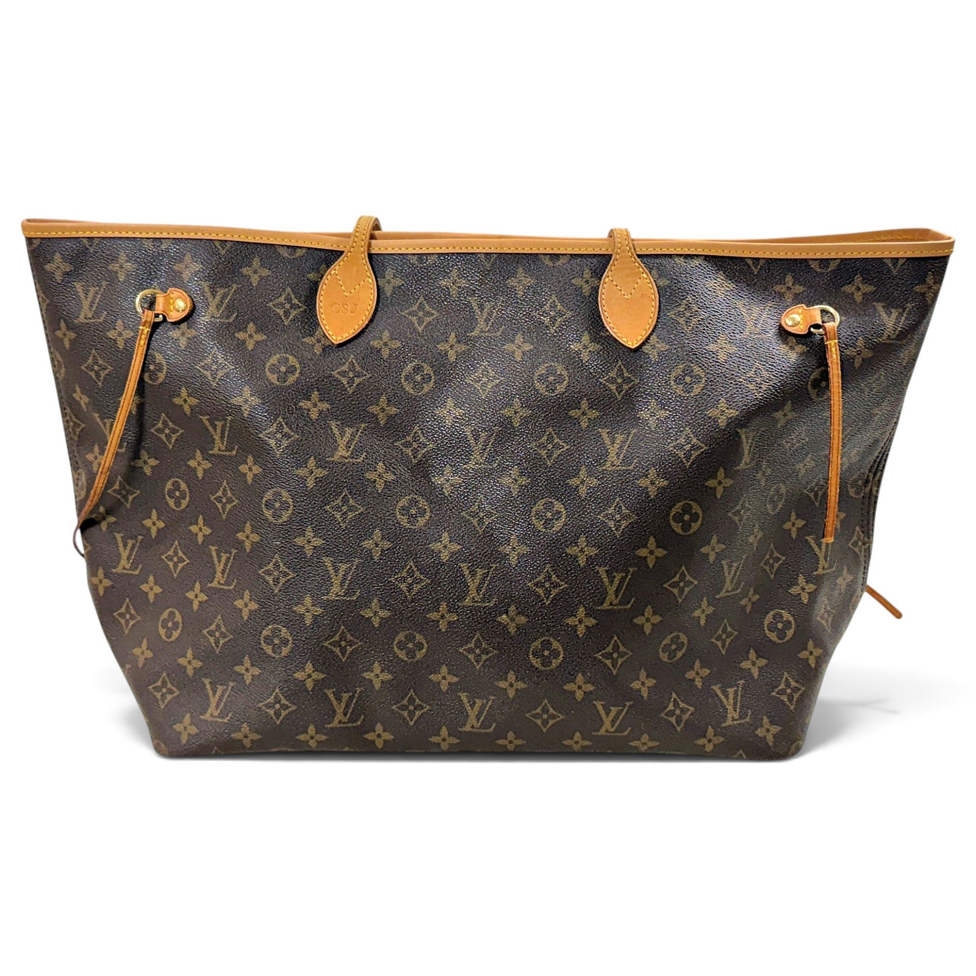 Neverfull leather tote