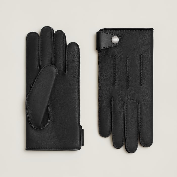 Noir Hubert Shearling Gloves