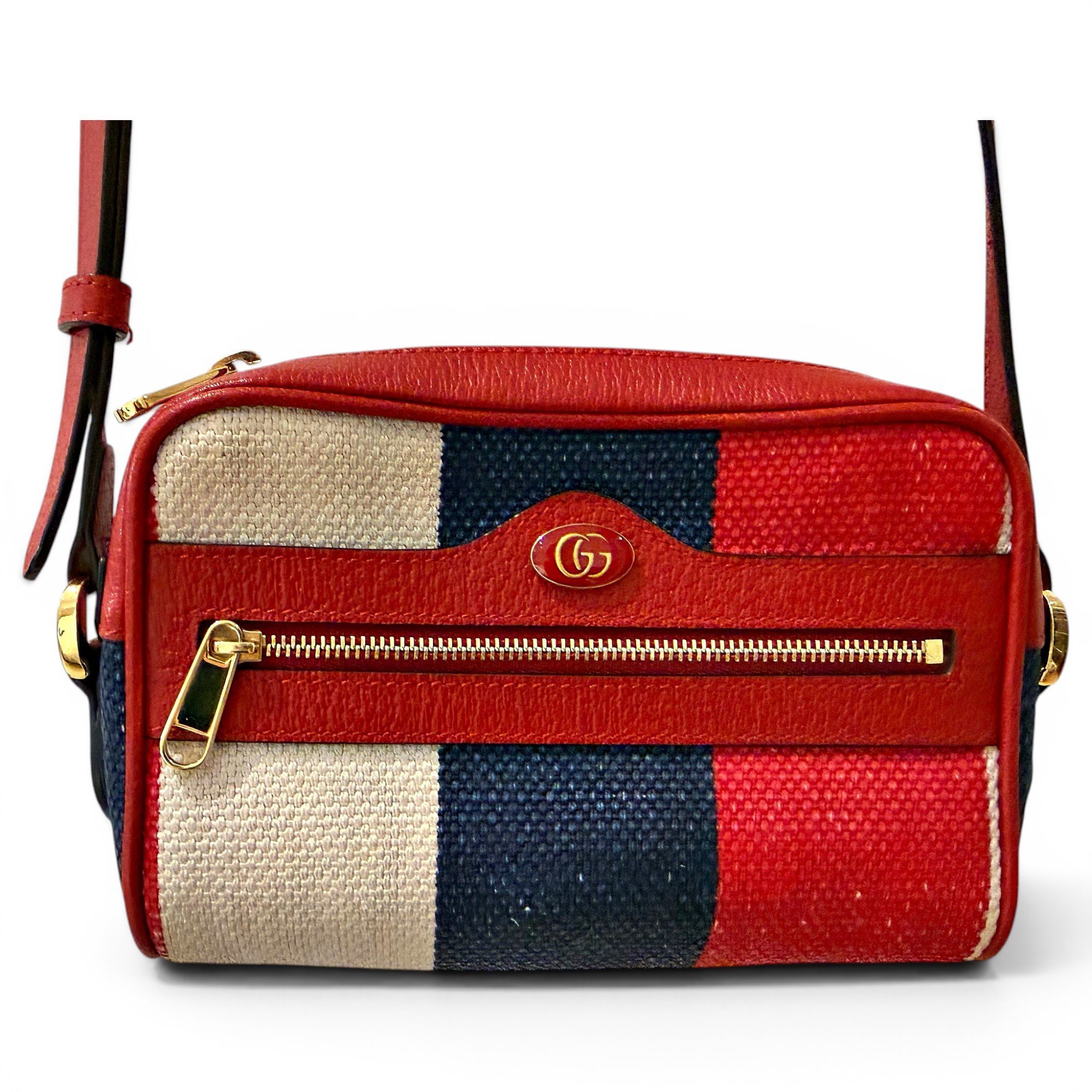 Ophidia cloth crossbody bag