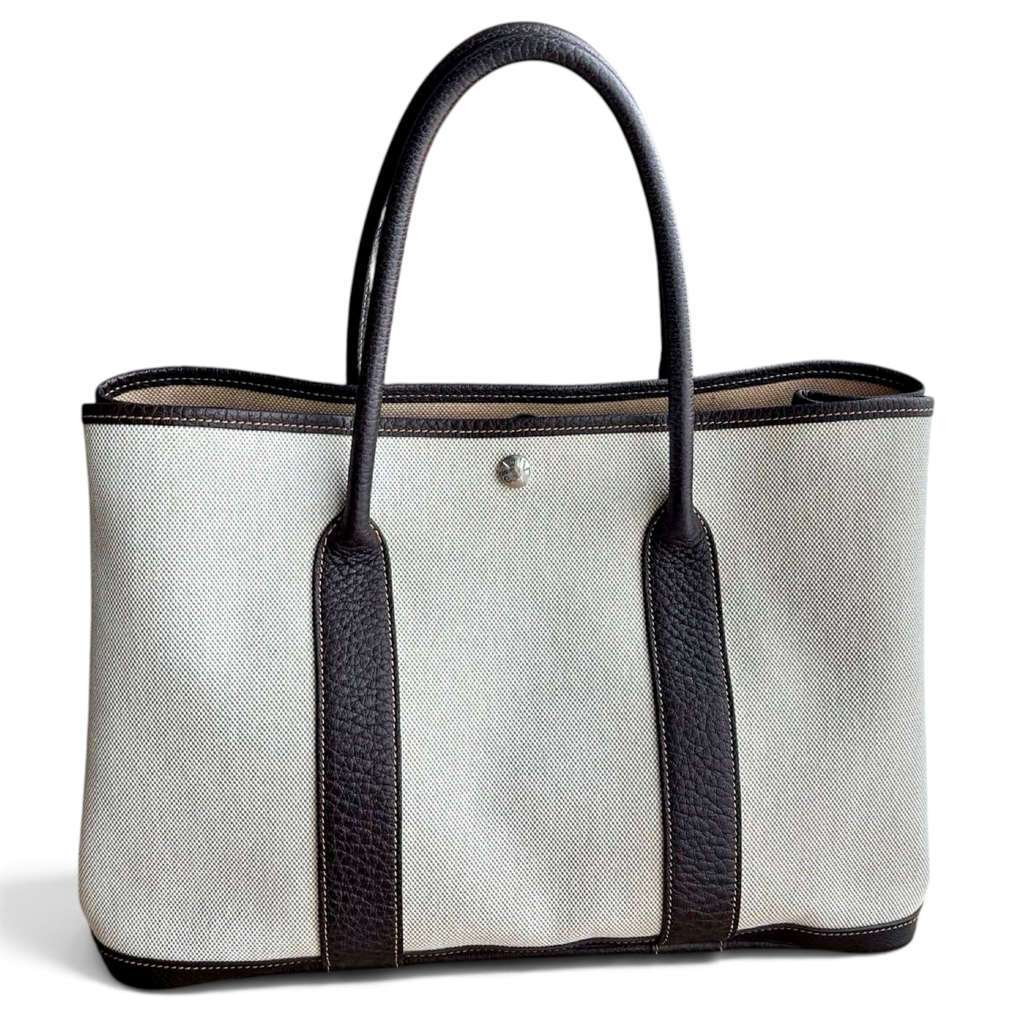 Garden Party leather handbag