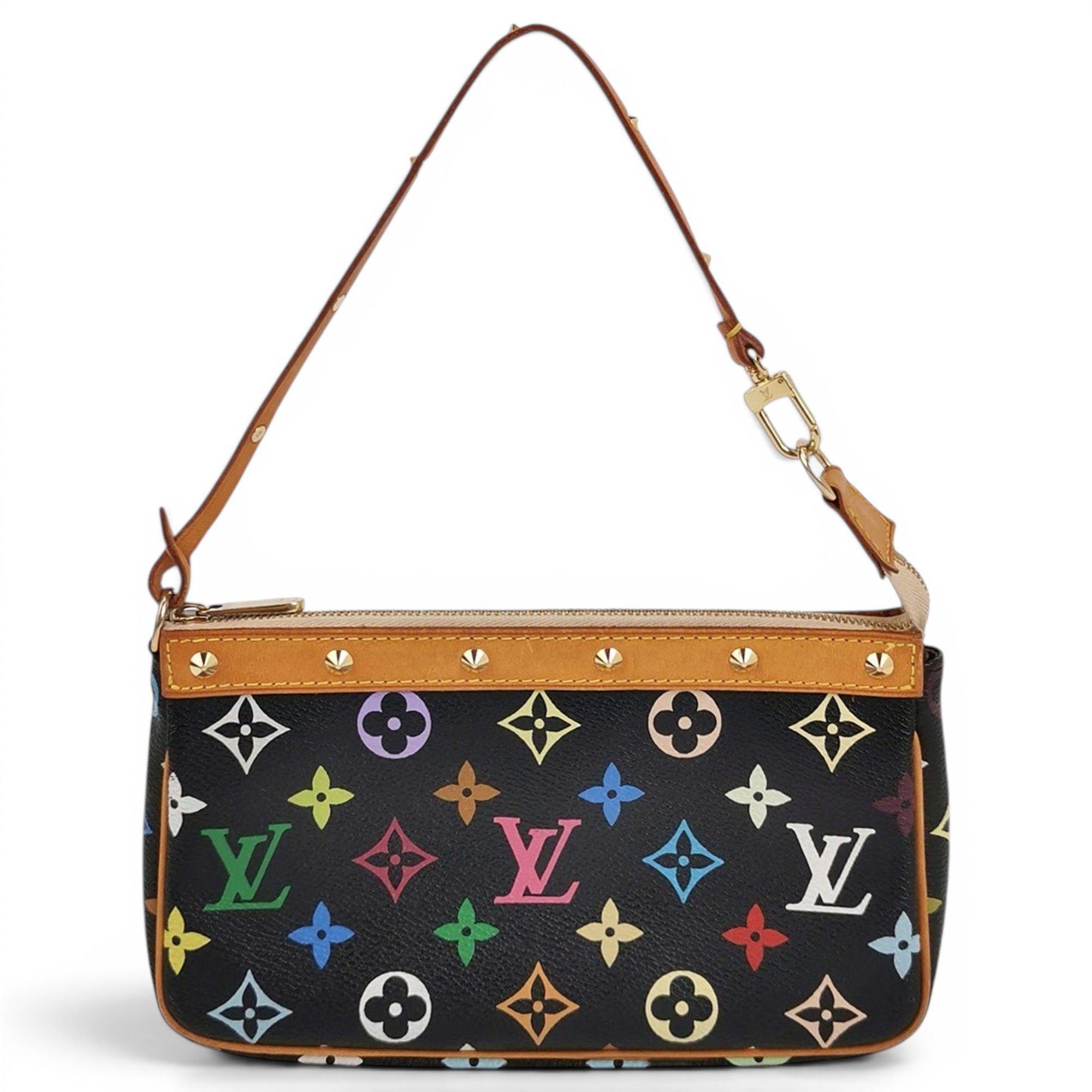 Pochette Accessoire leather handbag