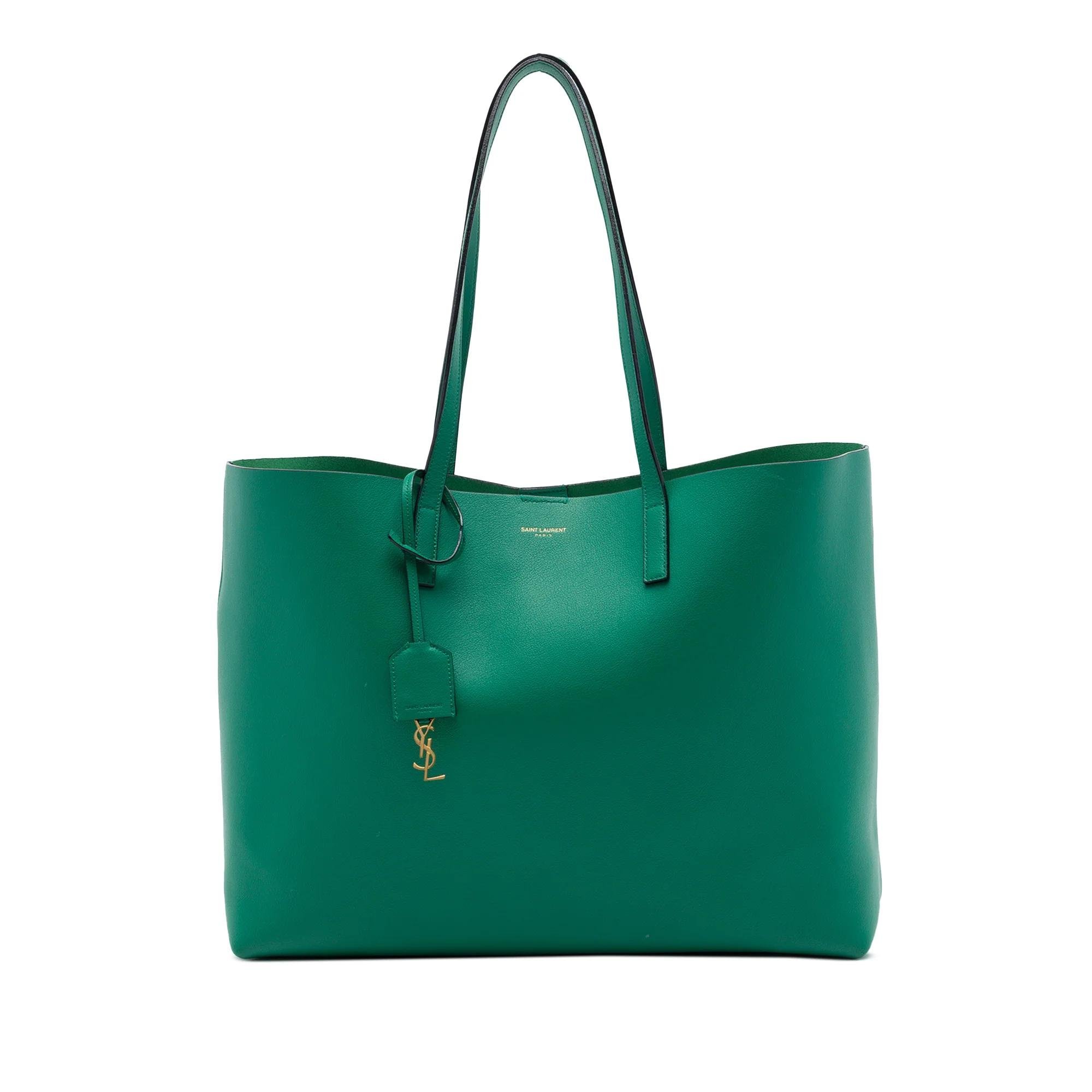 Shopping leather tote