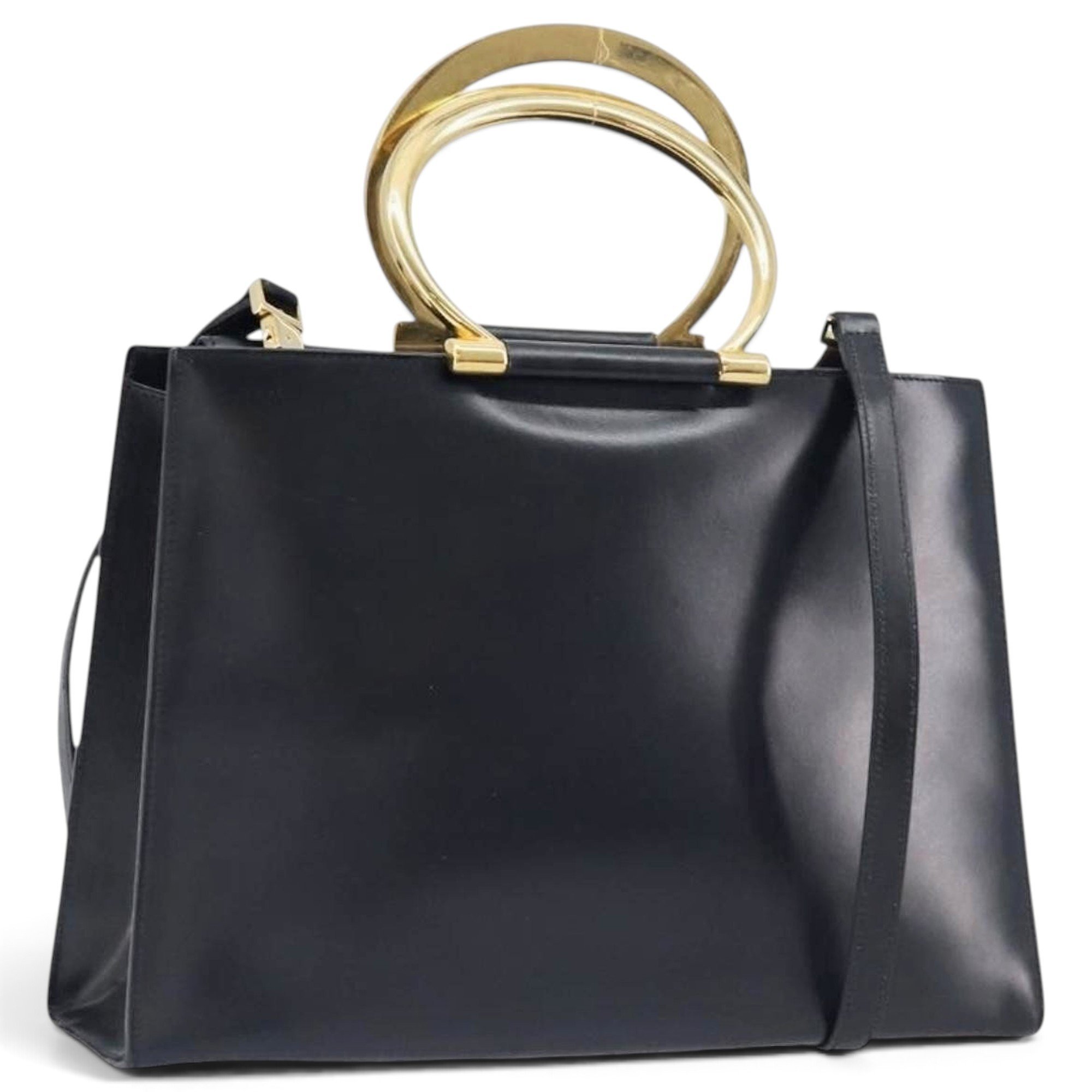 Leather handbag