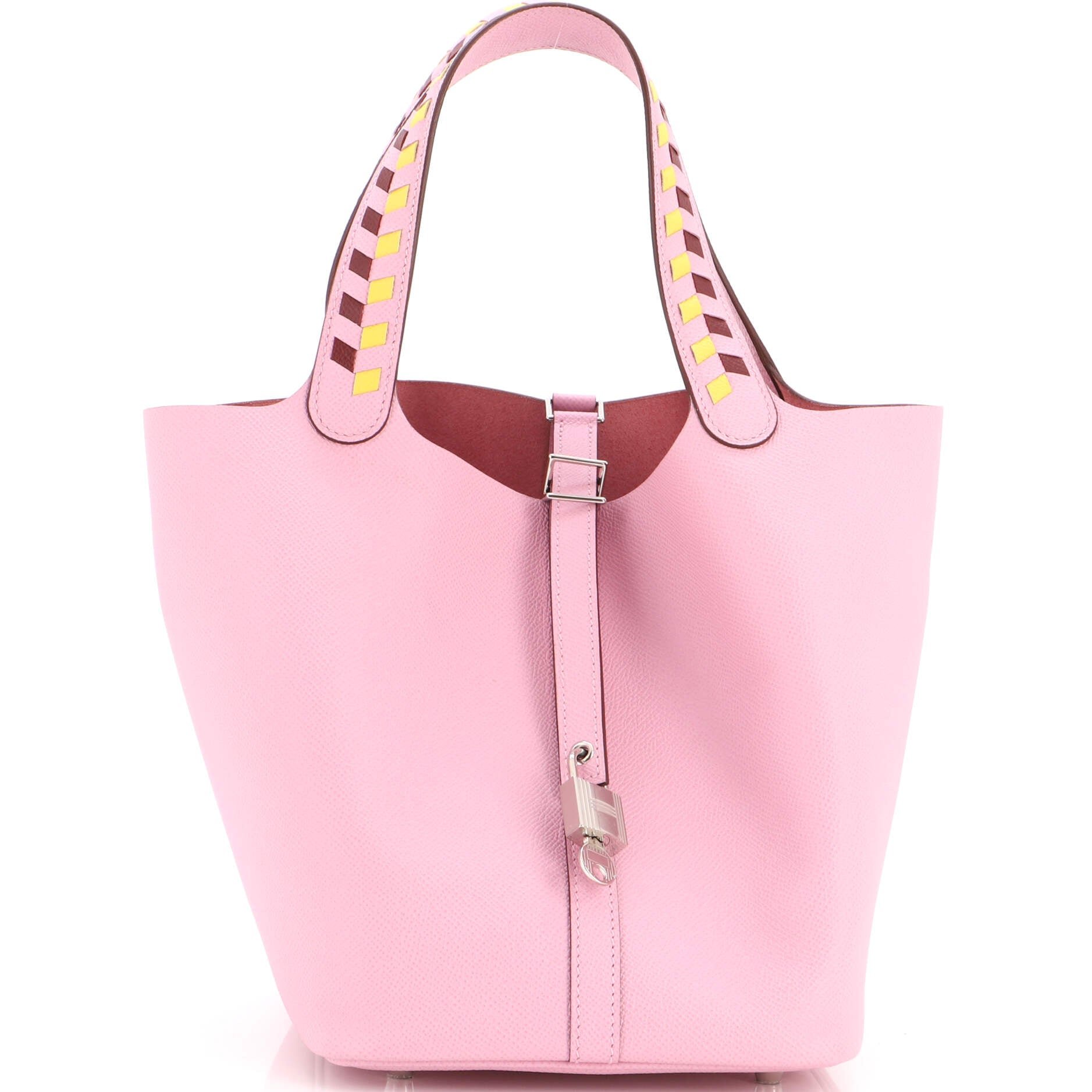 Picotin Lock Bag Tressage Epsom MM