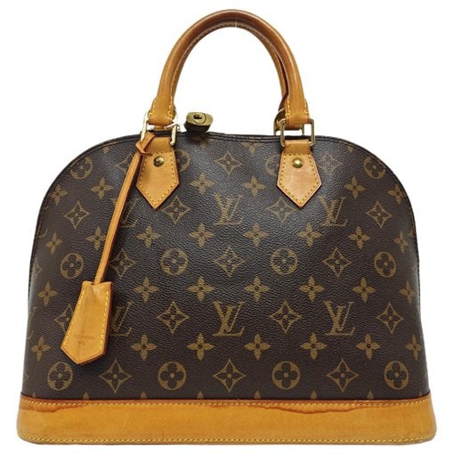 Alma leather handbag