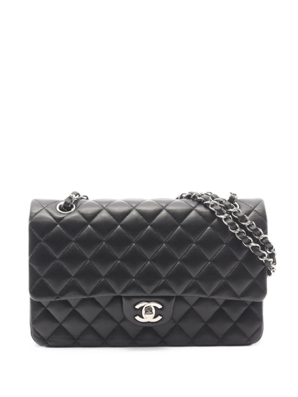 2019 Matelassé double flap shoulder bag