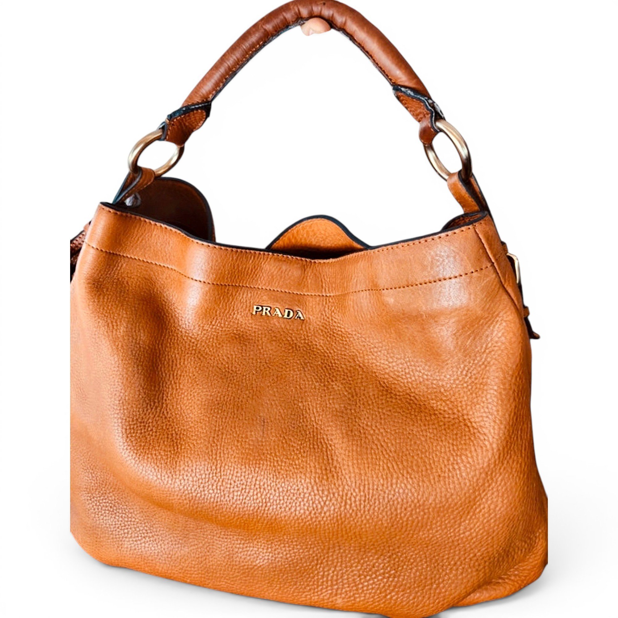 Leather tote